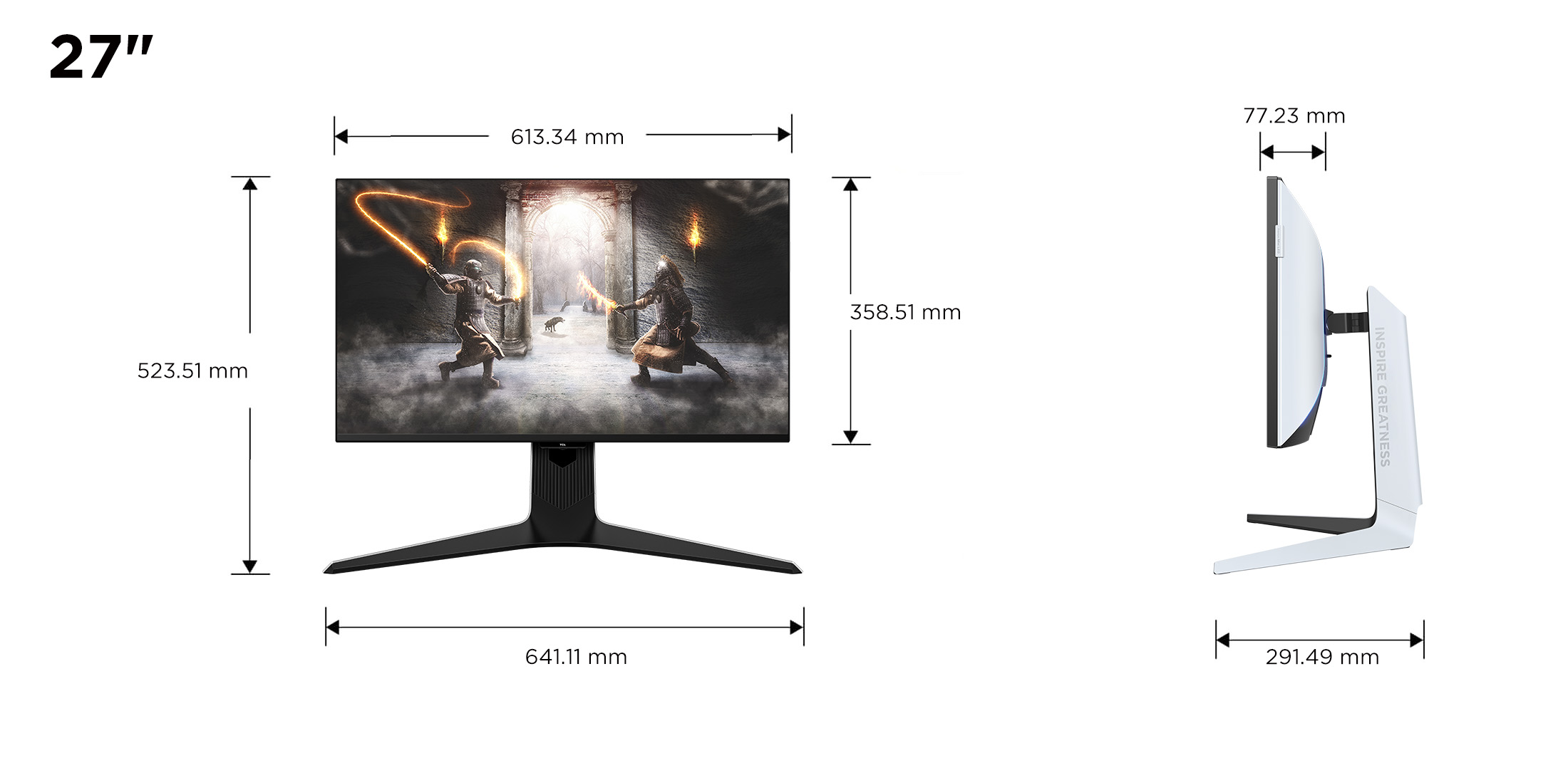 TCL 27R83U モニタースタンド VESA TCL 27R73Q HDR Professional Monitor |TCL Global