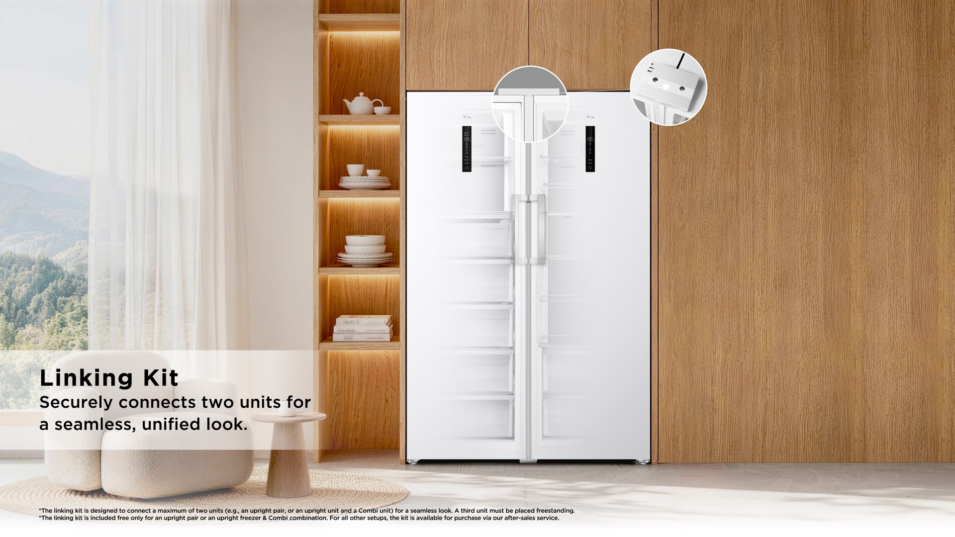 Upright Fridge FC329FWD2 - TCL Europe