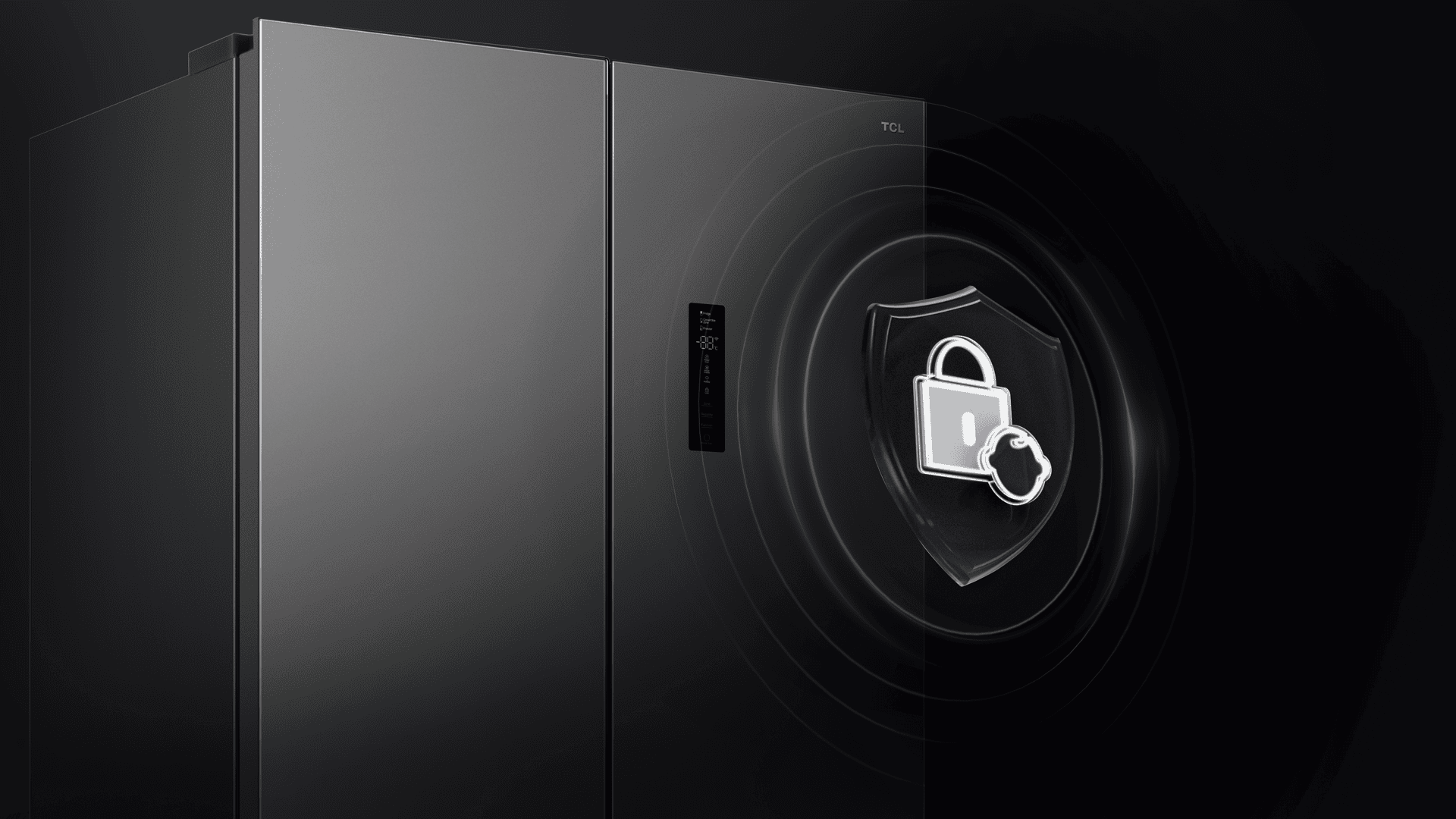 TCL refrigerator rc456cse0 with automatic safety child lock