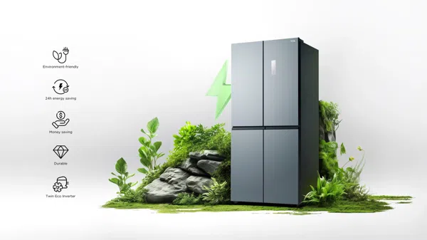 TCL RC456CXE0 Fridge Energy Saving