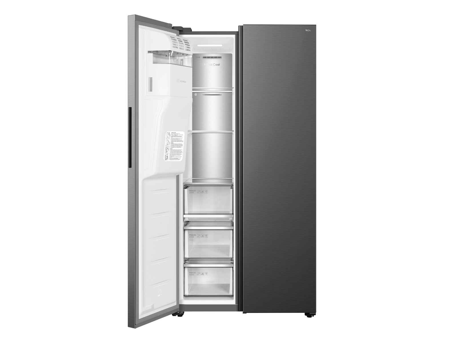 Rie Side by Side RC591SXE0 Refrigerators - TCL Europe