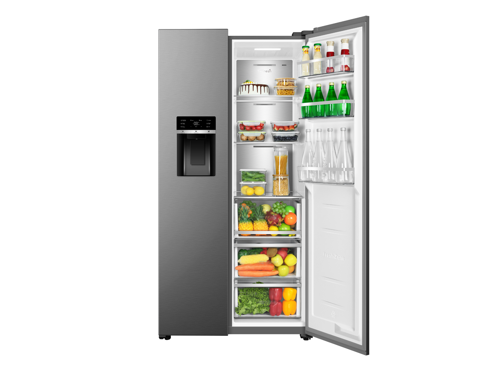Rie Side by Side RC591SXE0 Refrigerators - TCL Europe