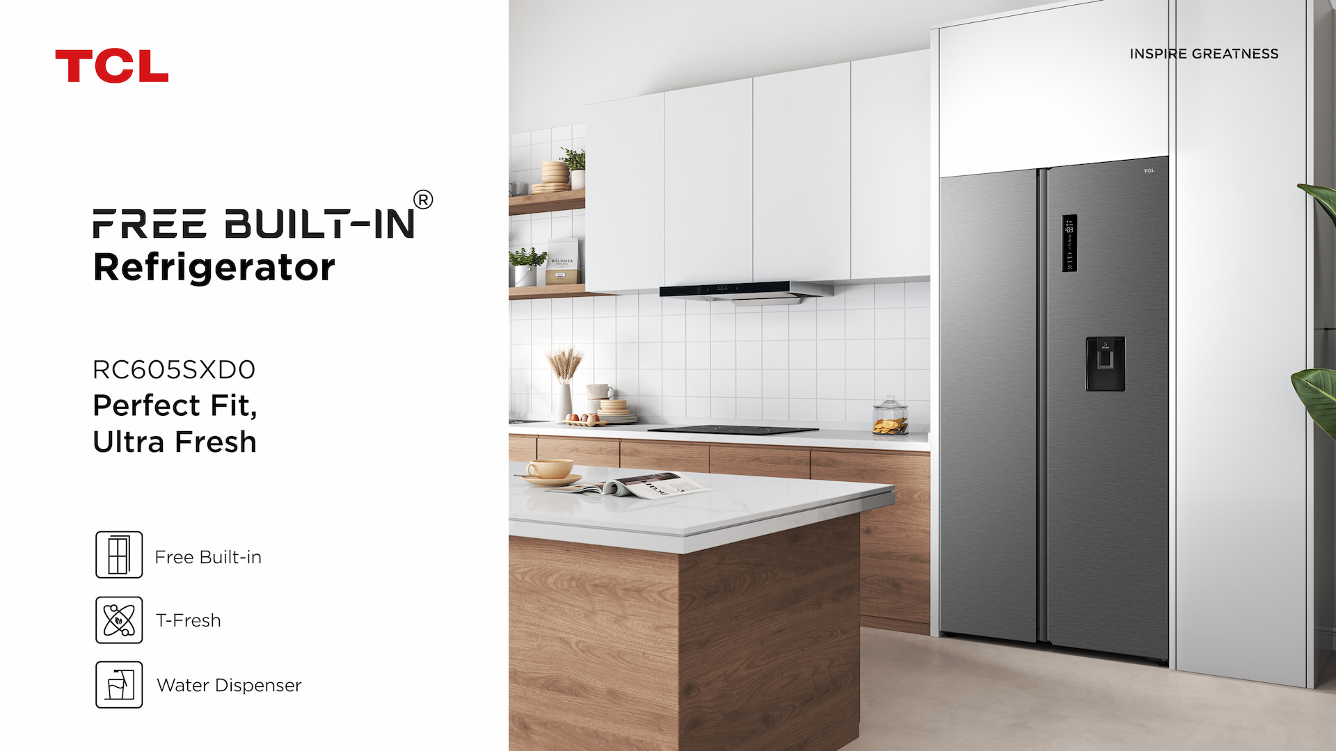 Free Built-in Series Refrigerator RC605SXD0 - TCL Europe