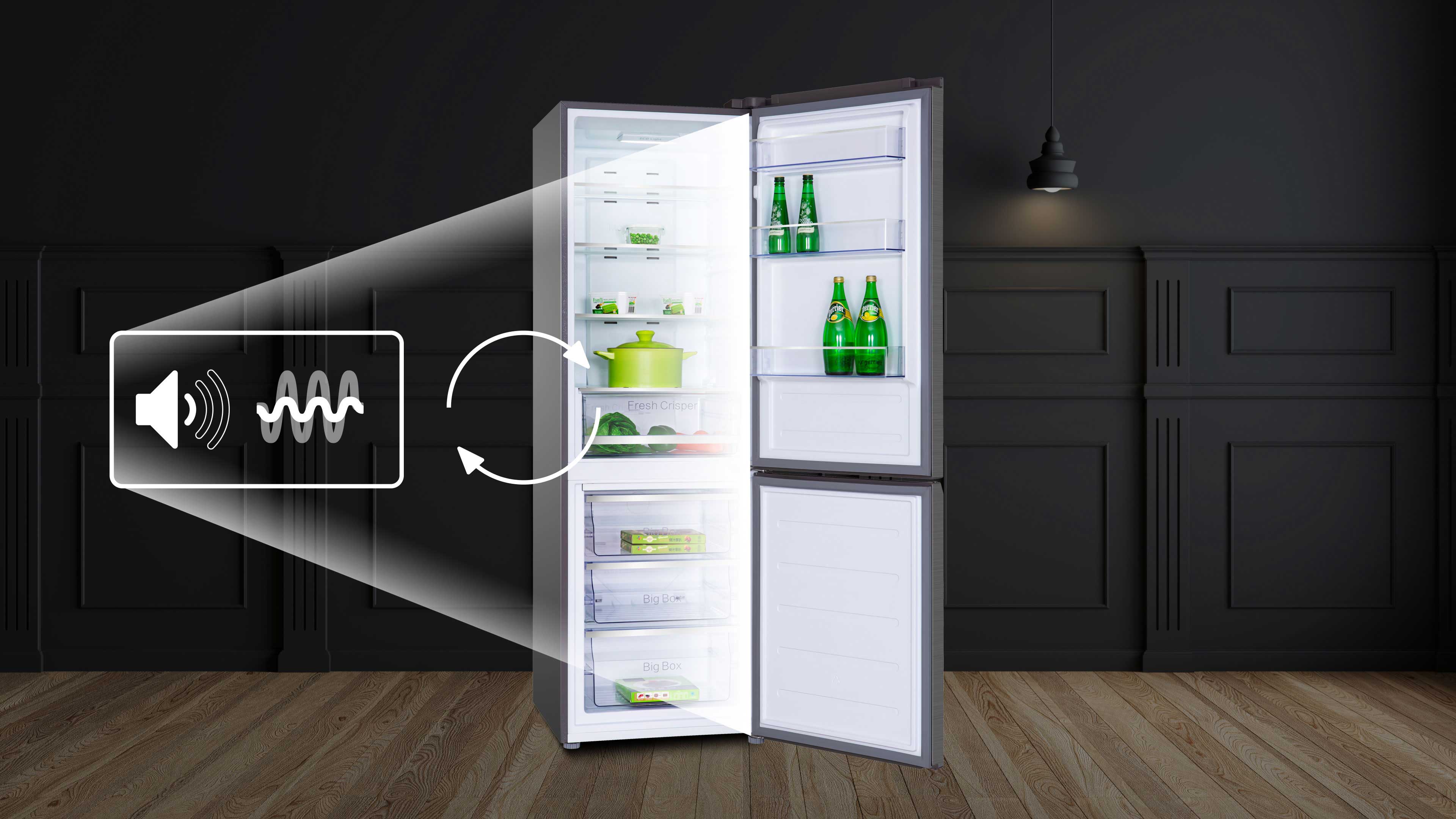 Multi Air Flow: Multi-level cold air distribution for optimal food preservation thanks to a homogeneous cold distribution.