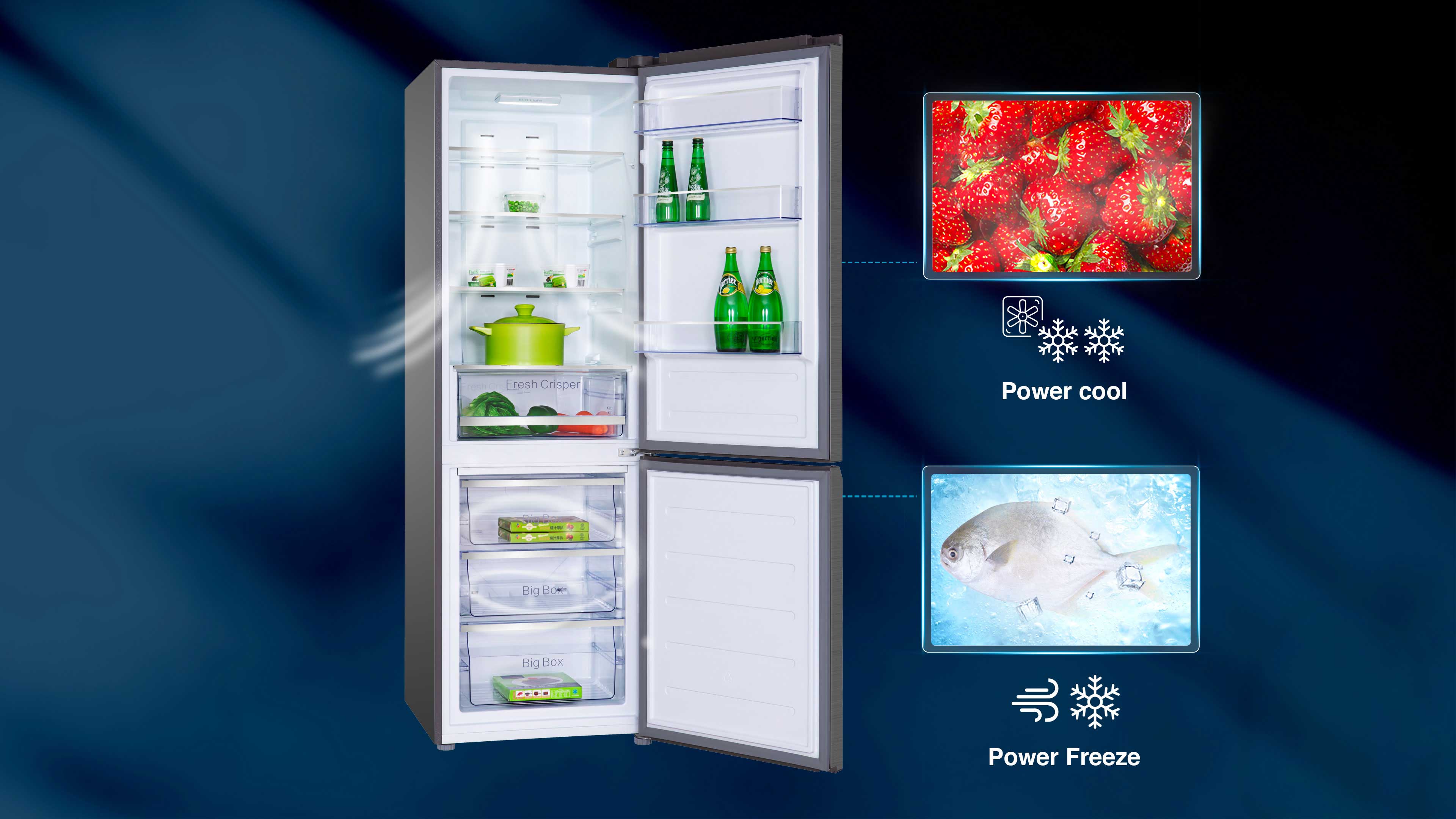 TCL Refrigerators Power Cool