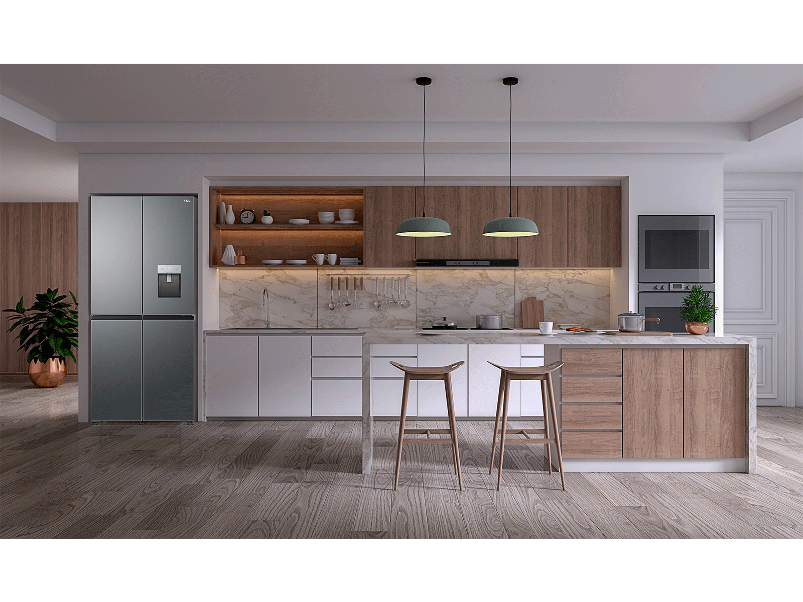 French Style Multidoor Refrigerator - RP466CXF0 - TCL Europe