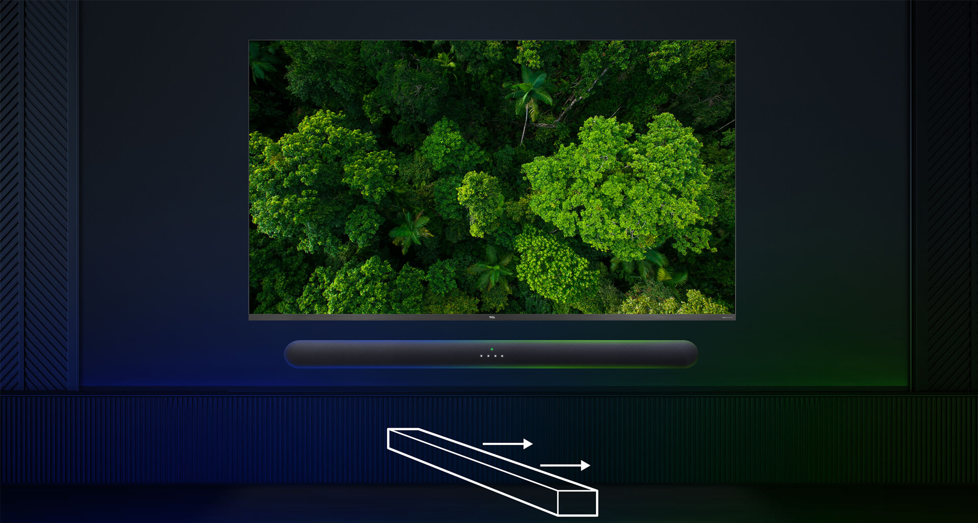 Hear sound from the right place in the scene