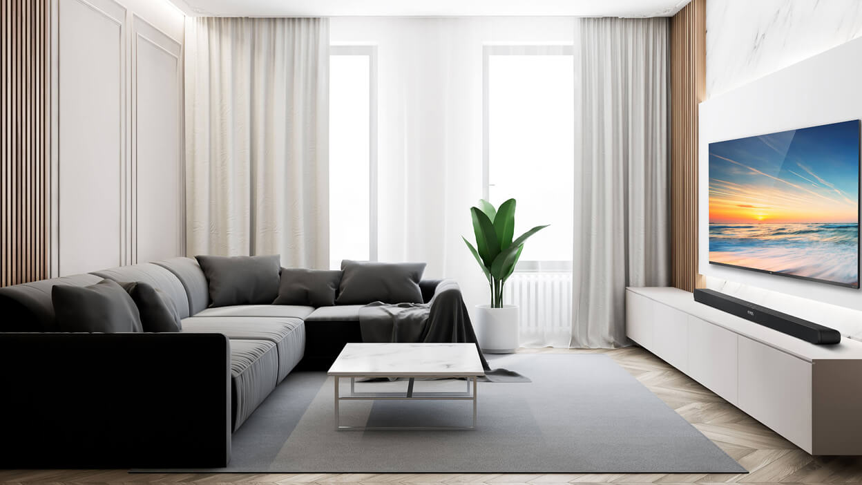 TCL soundbar TS8111 at home