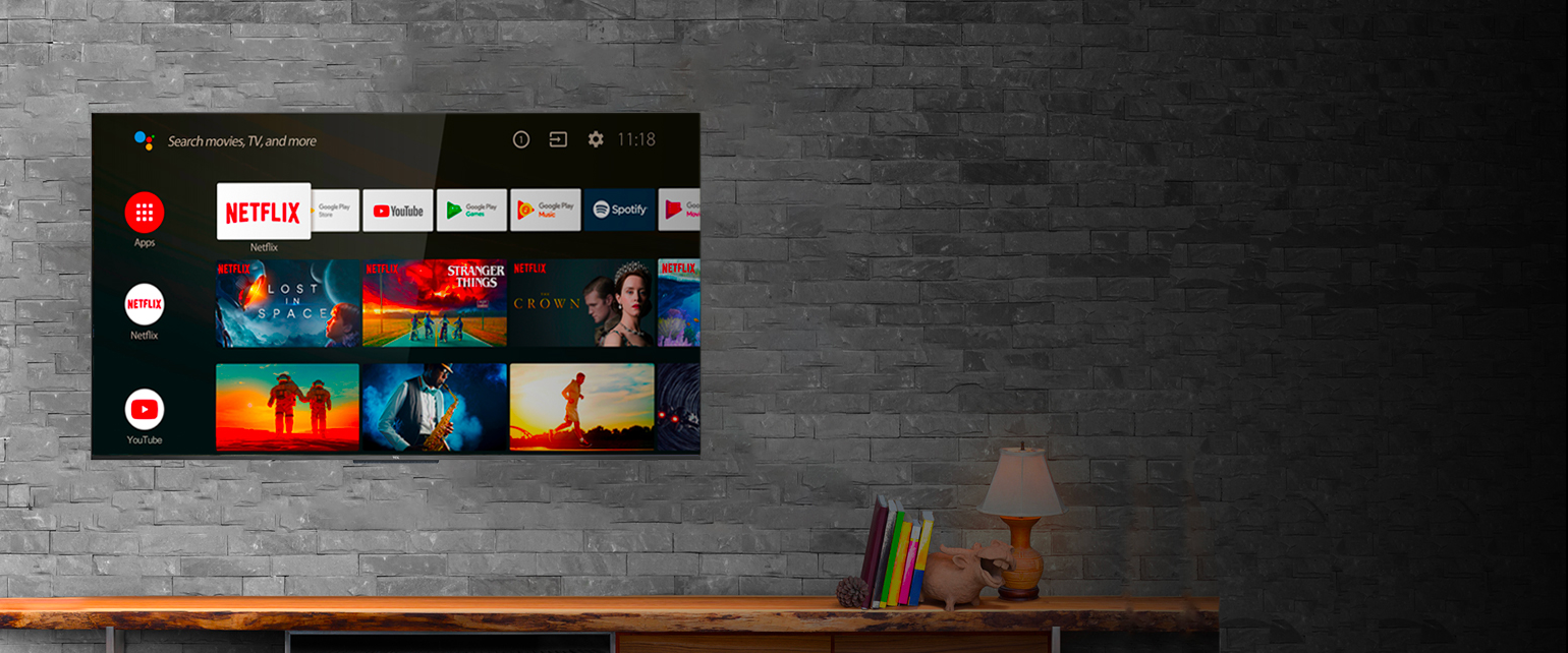 TV Android para entretenimento fácil e ilimitado