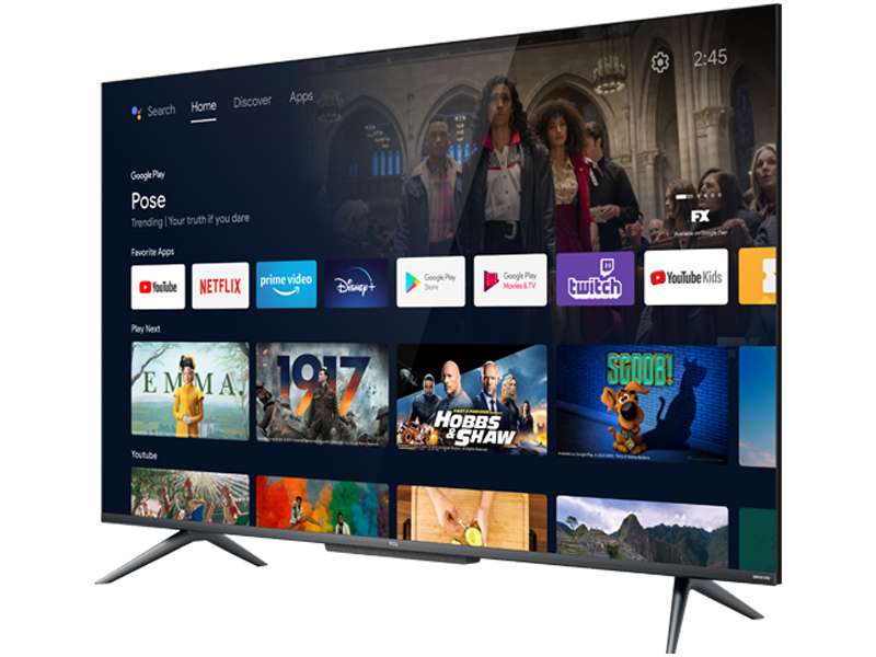 La Serie C725 di TCL: una TV 4K QLED con Android TV per un'esperienza di visione impeccabile