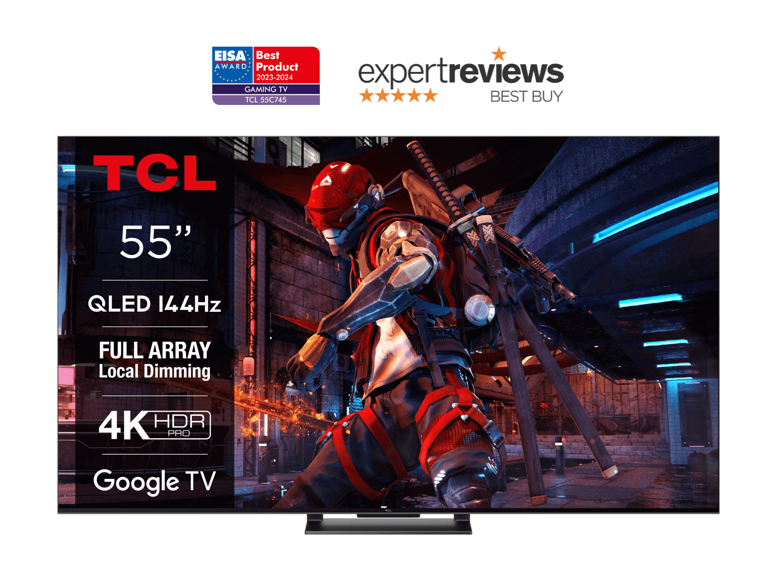 TCL 4K QLED TV avec Google TV et Game Master 2.0