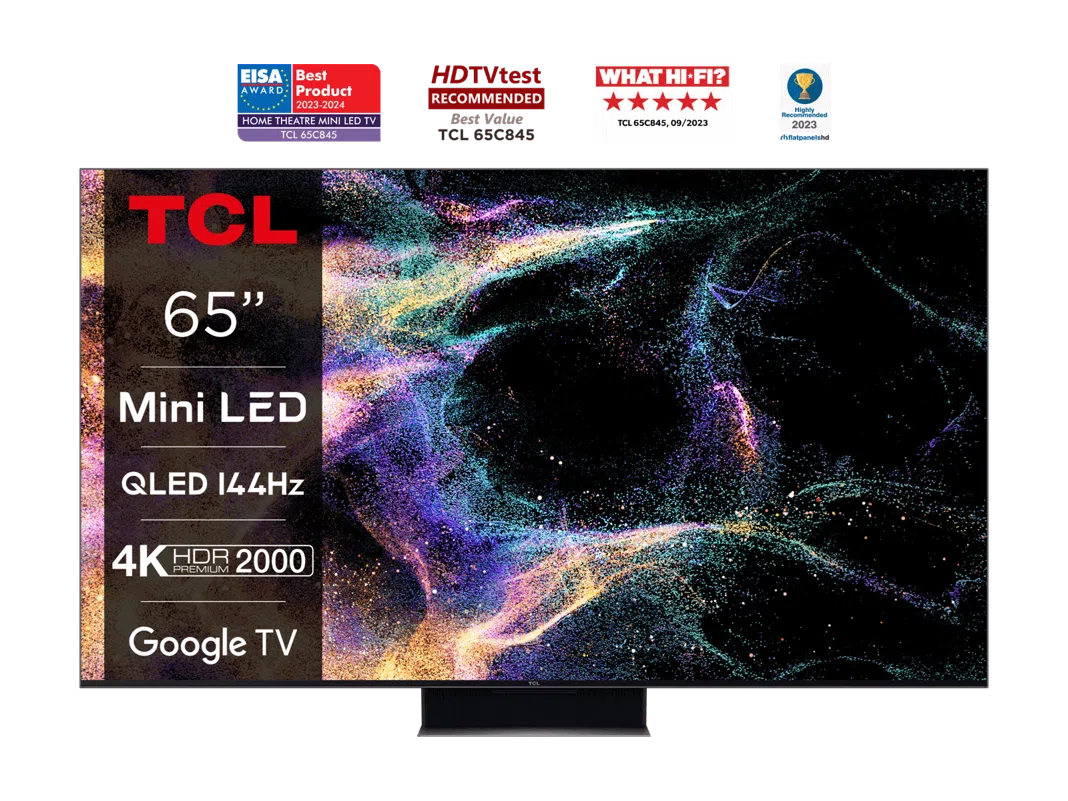 4K Mini-LED TV 55/65/75/85 inch - QLED TV - C845 - TCL Europe 4K Mini-LED TV 55/65/75/85 inch - QLED TV - C845 - TCL Europe