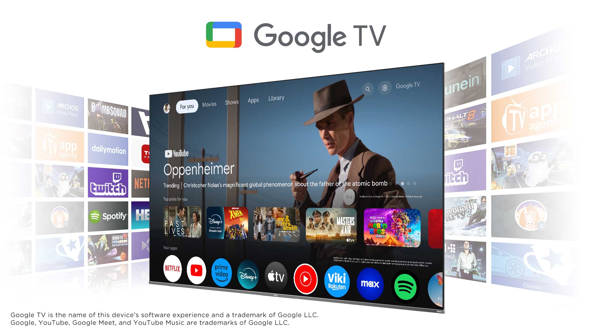 55 Inch TCL Smart Google TV 55V6B 