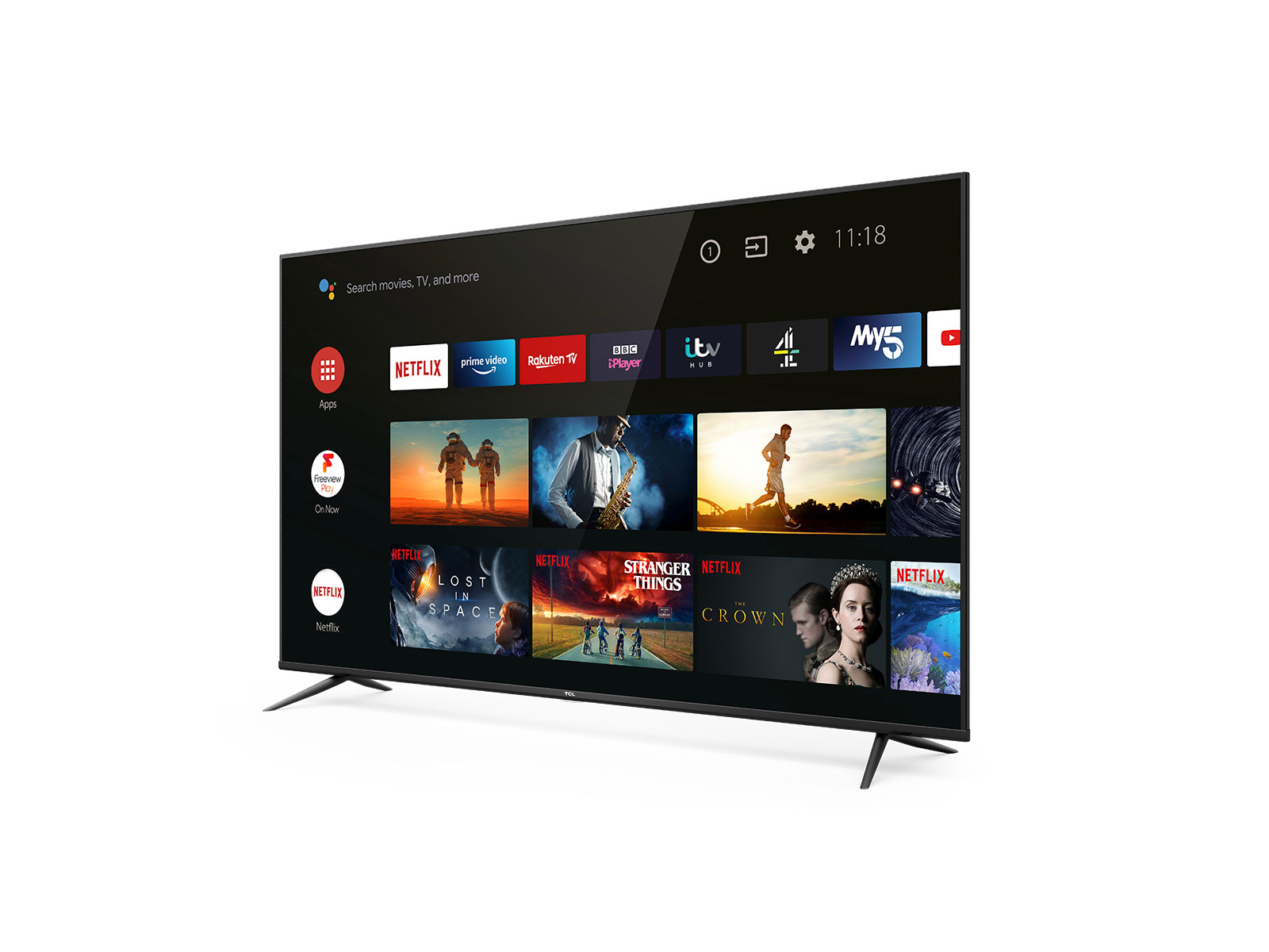 TV-Seria P615 - TV 4K Slim cu HDR 10 și Android TV | TCL România