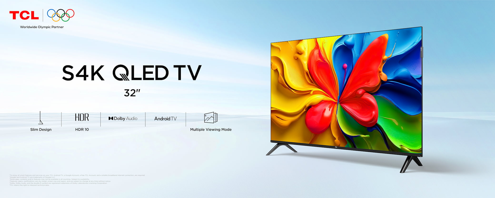 TCL S4K-32 Inch QLED TV | TCL Europe