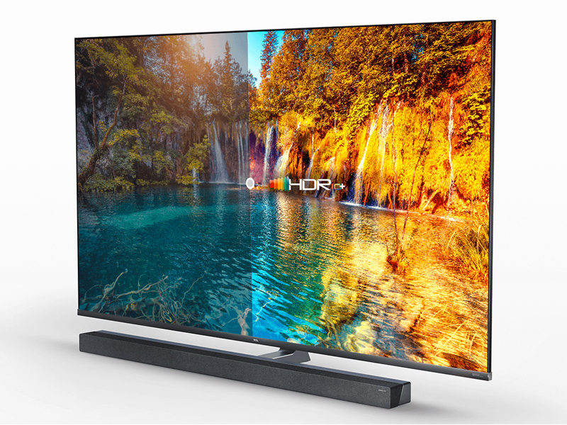 Don't miss any detail with your 4K HDR 10+ TCL TV