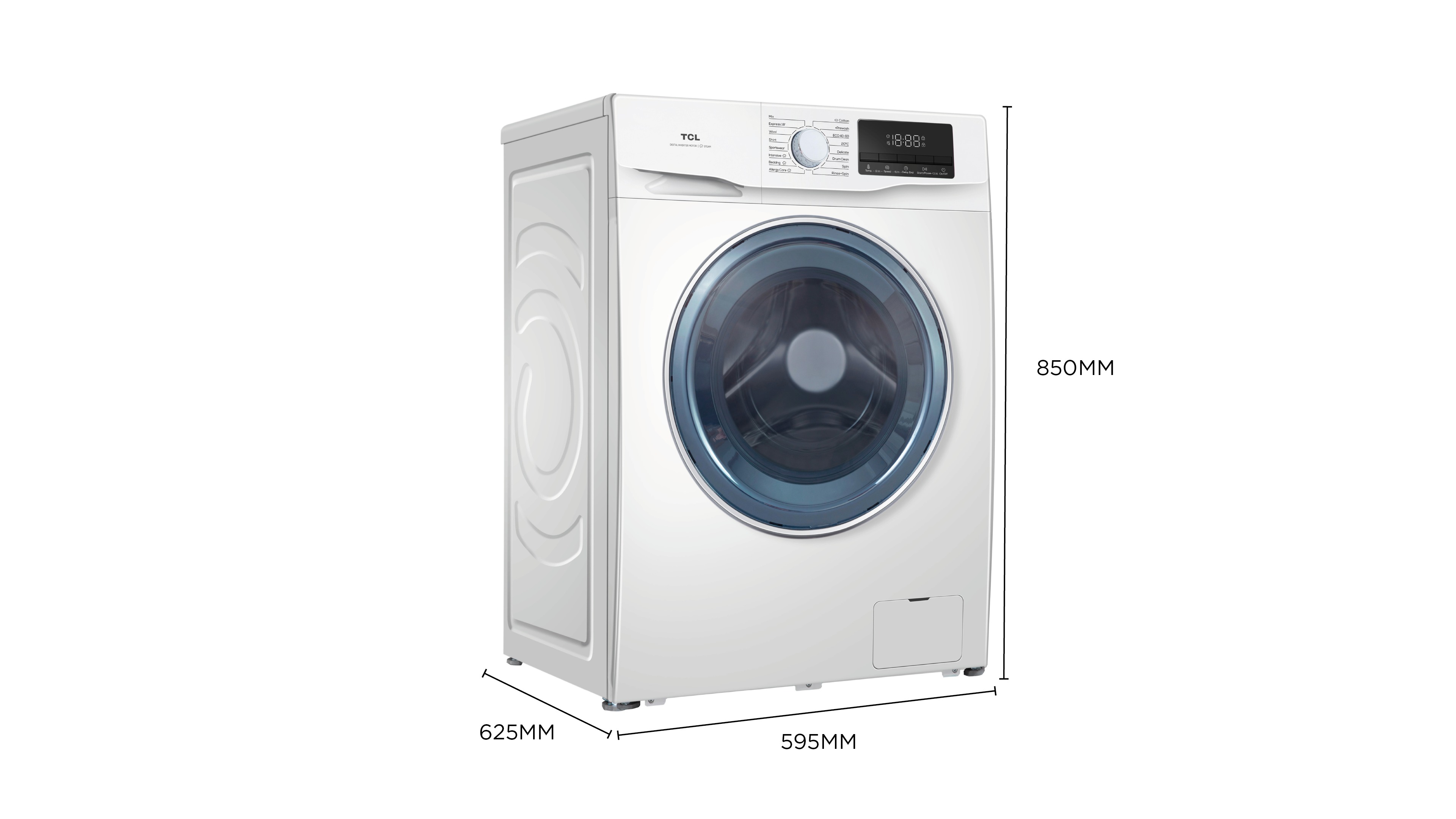 LETOU - ��Ͷ front-loading washing machine��s dimension