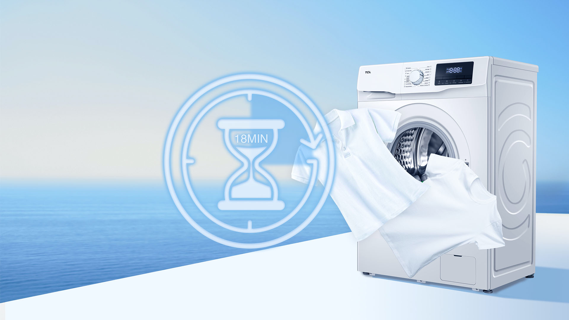 TCL Washing Machine ff0914wd0 Quick Wash