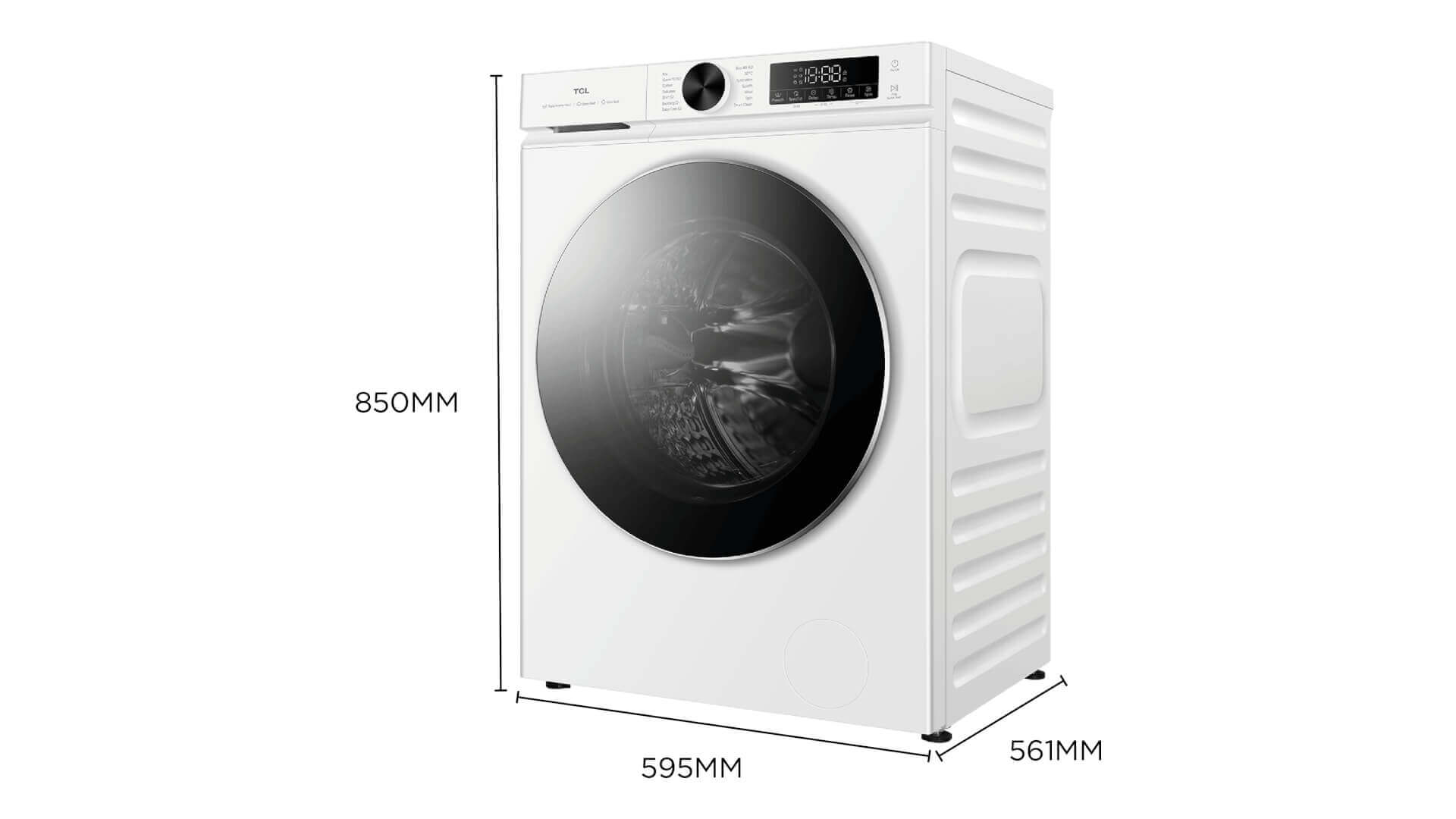 TCL FP0944WA0 washing machine's dimension