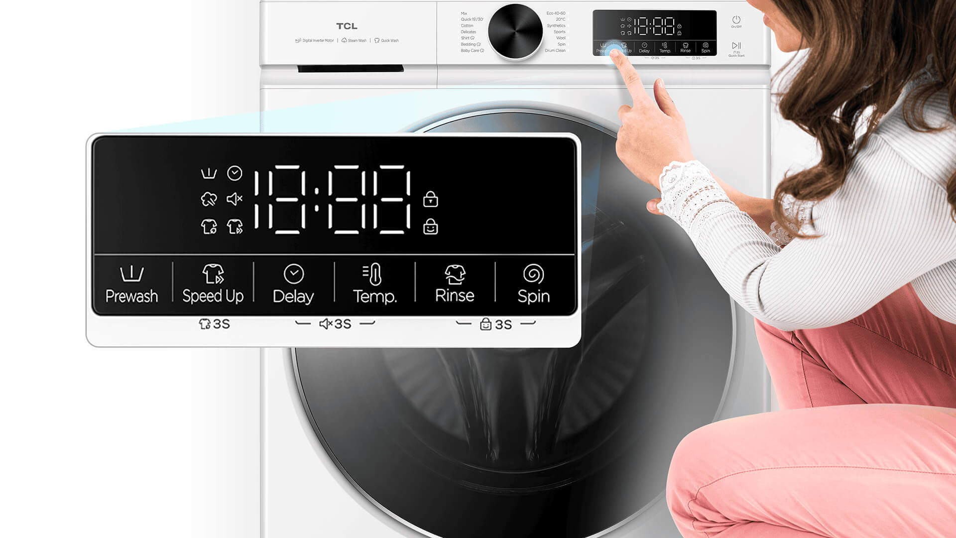 TCL FP0944WA0 has LED touch screen