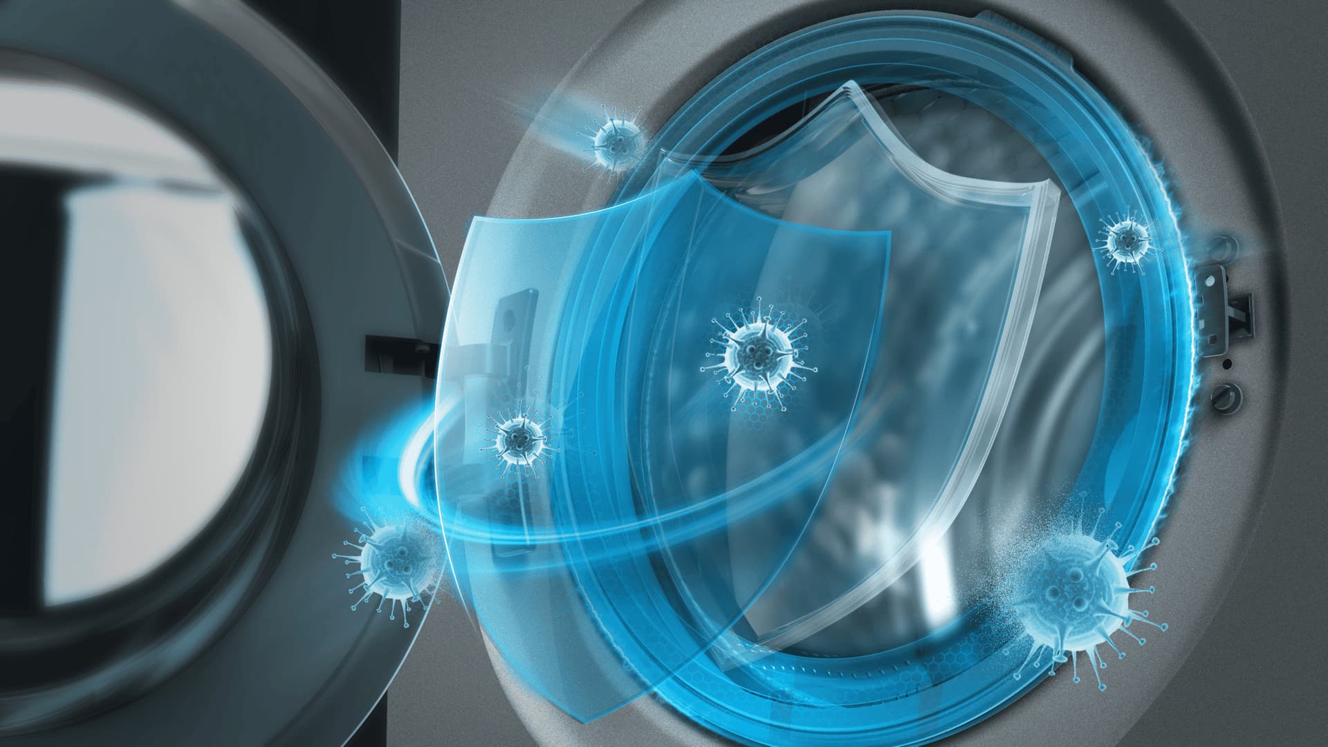 TCL washing machine with Anti-bacteria system