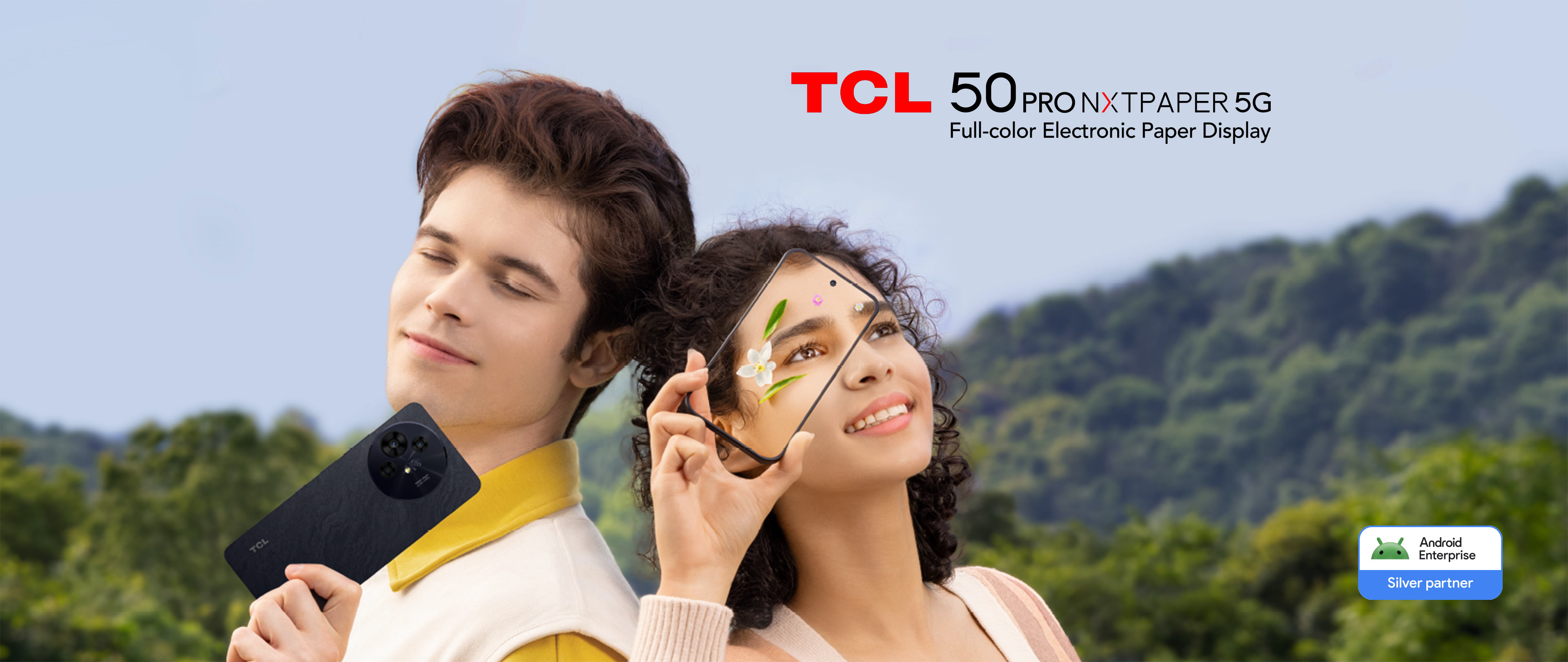 TCL 50 PRO NXTPAPER 5G | Full-color Electronic Paper Display