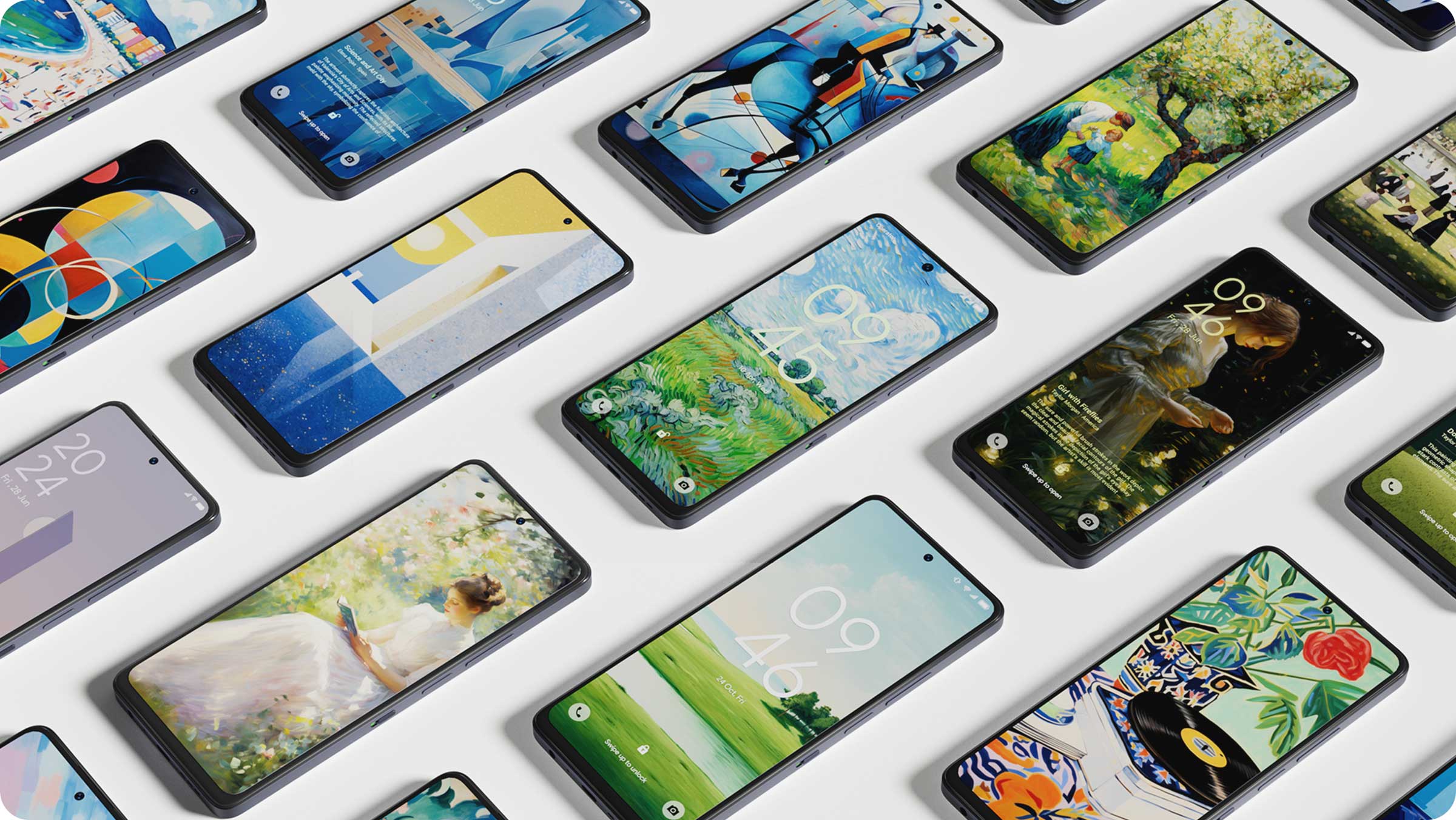 TCL 50 PRO NXTPAPER 5G Art-infused pictures