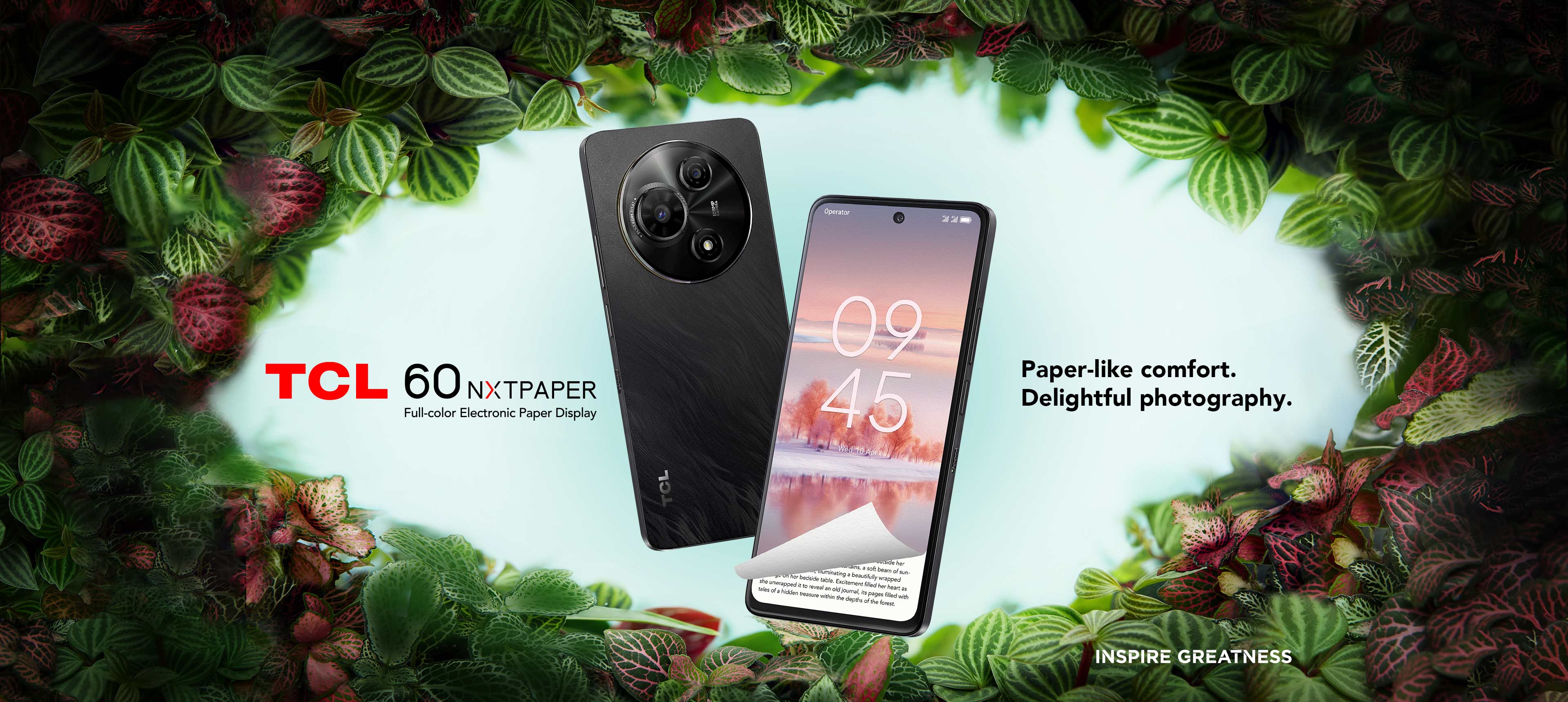 60 NXTPAPER: smartphone da TCL para conforto ocular