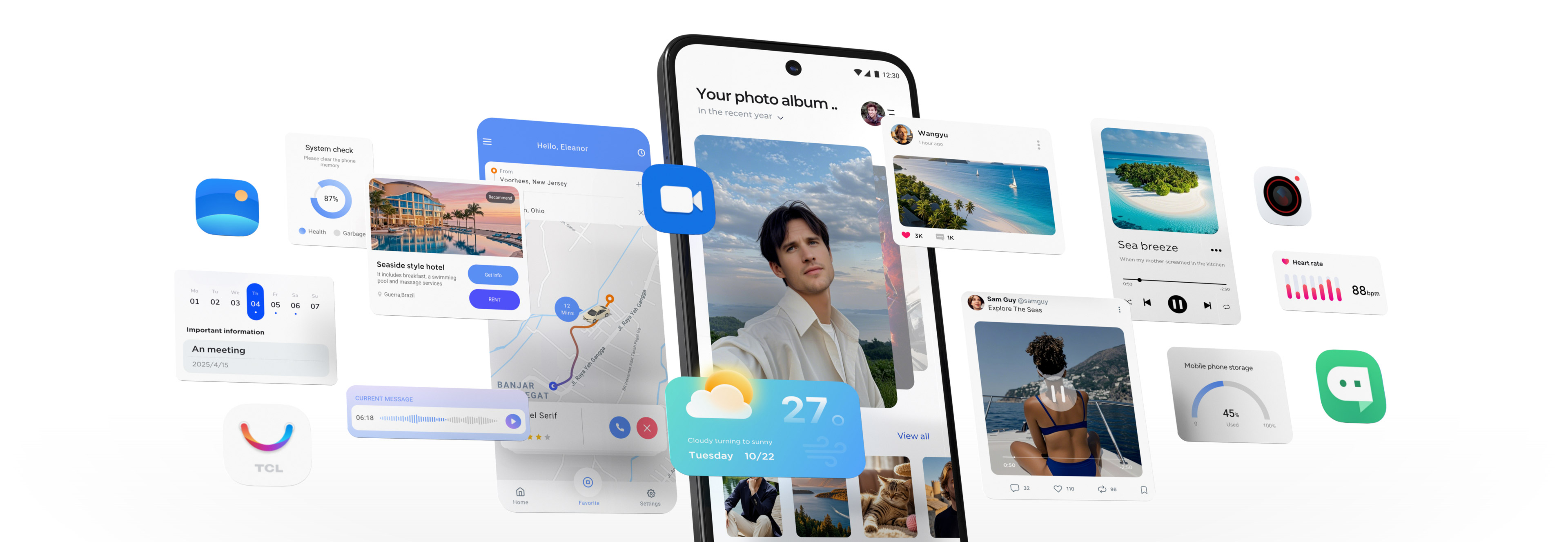 TCL 605 Multitask Process confidence