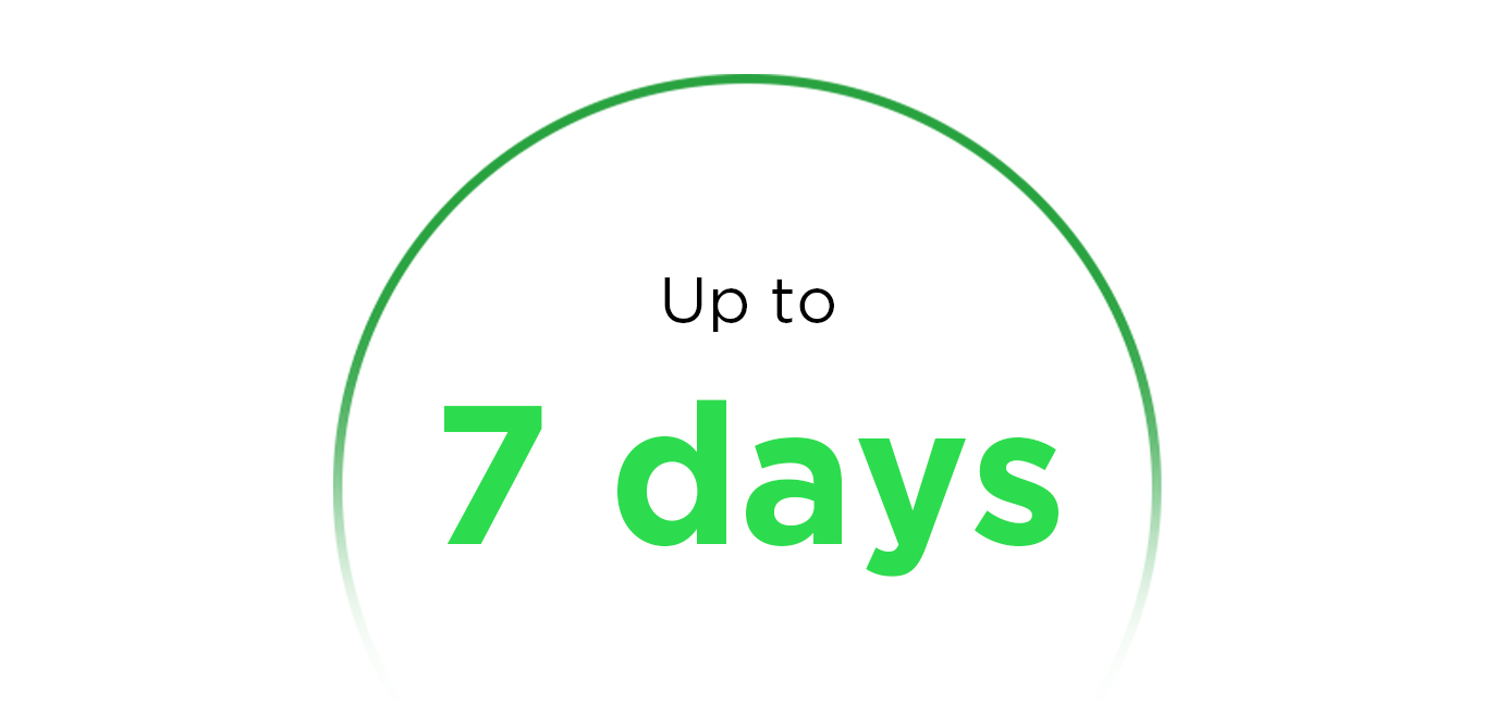 TCL's NXTPAPER 5G Junior Up to 7 Days Continuous reading²