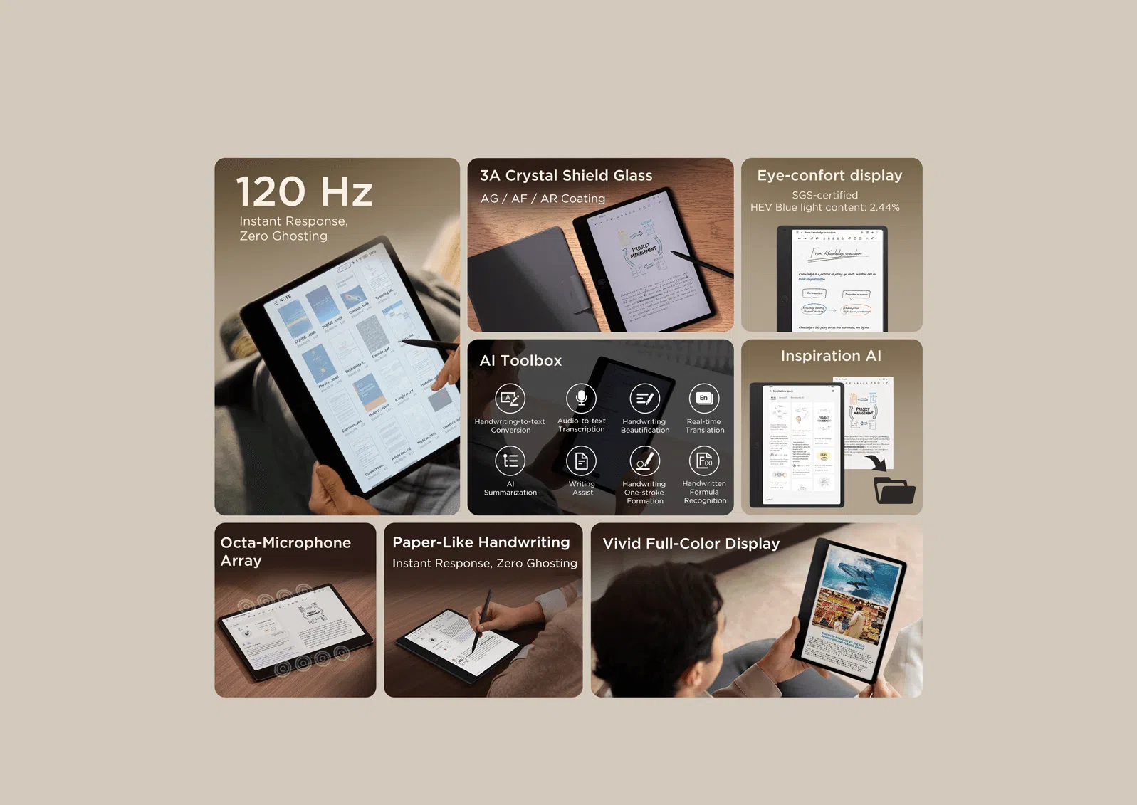 TCL Note A1 NXTPAPER Top Feature
