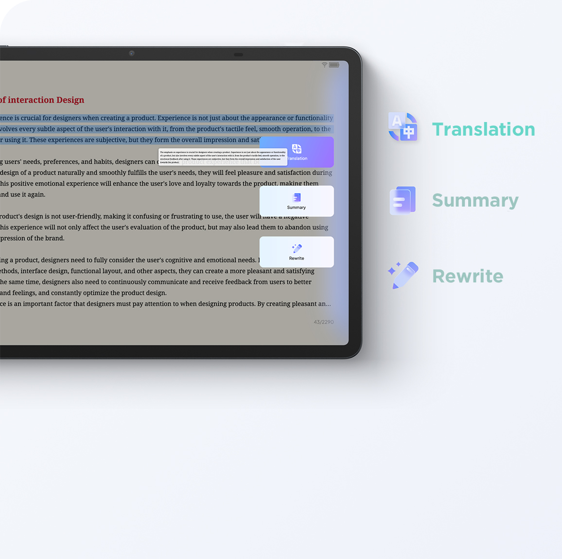 NXTPAPER 11 Gen 2 Real-time Subtitles