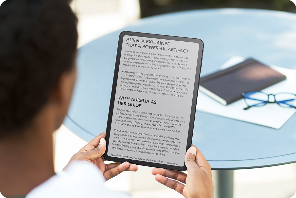 TCL NXTPAPER 11 Ink Paper Mode