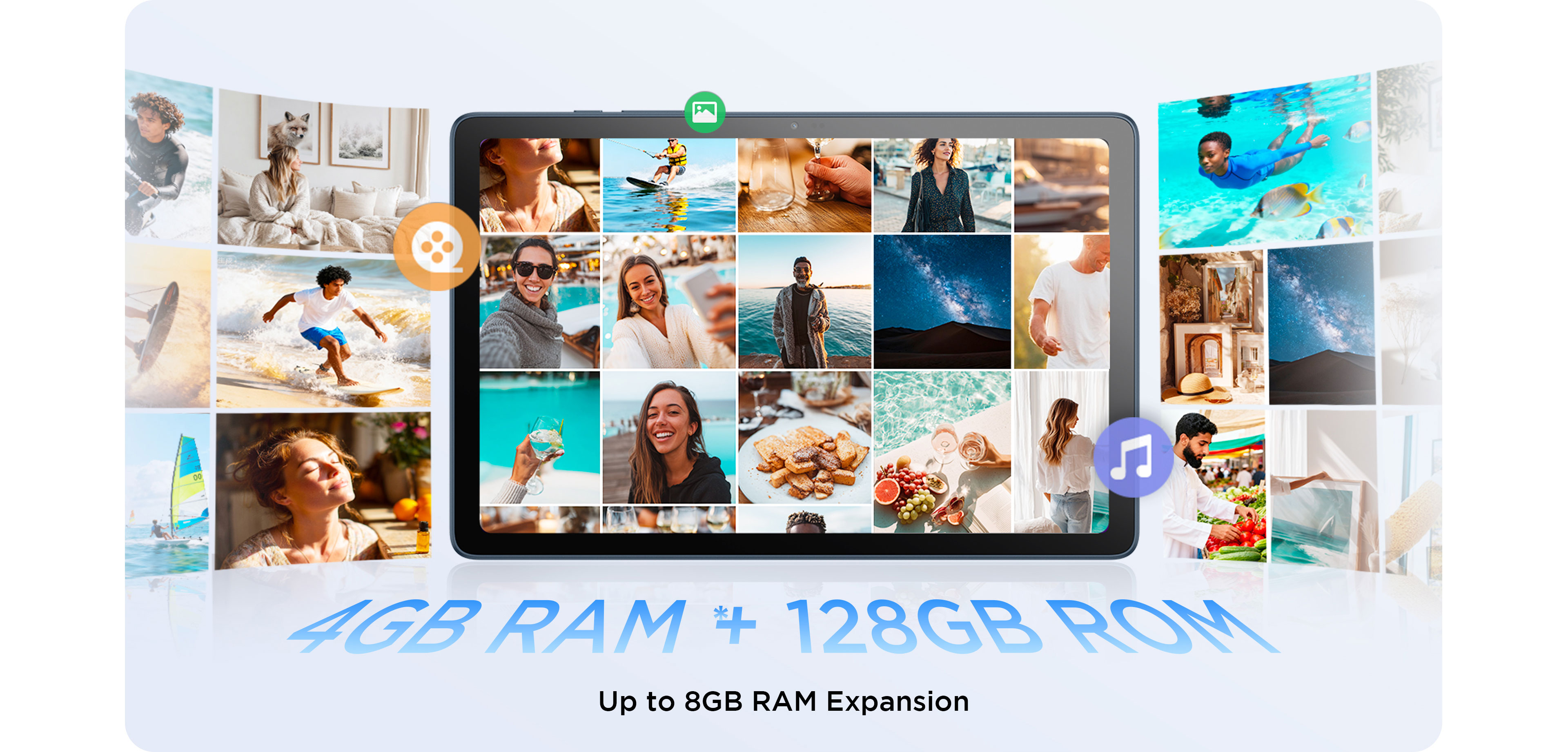 TCL TAB 10 Gen 4 Tablet 4GB + 128GB storage⁴