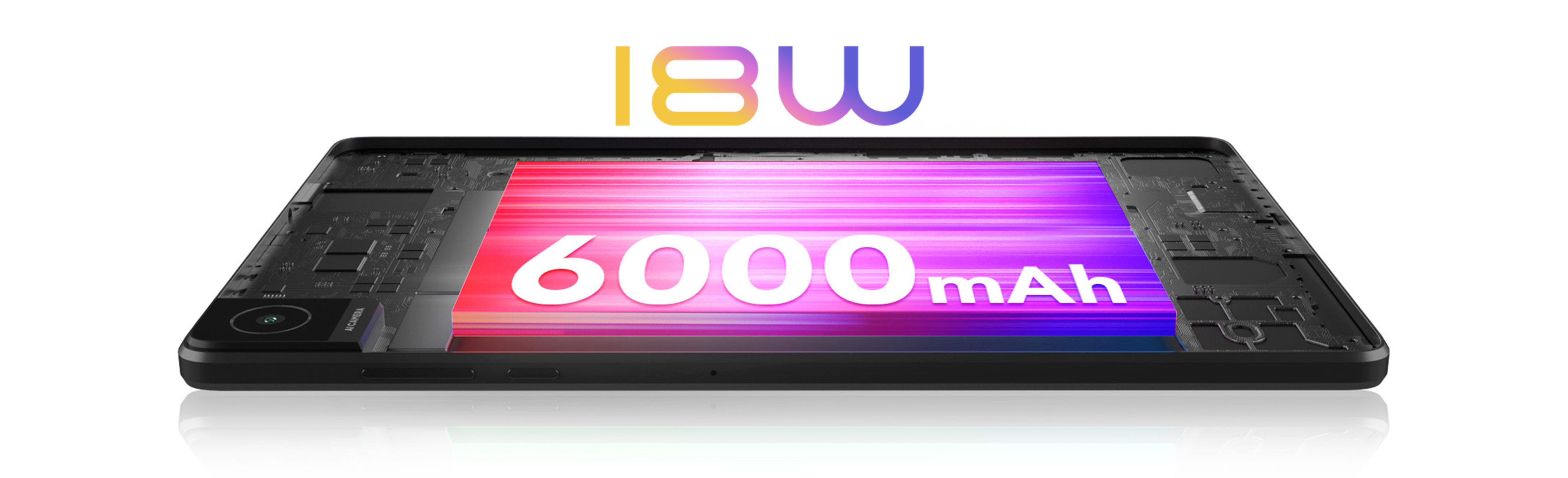 TCL TAB 10L Gen 4 Tablet 6000mAh battery Long-lasting power