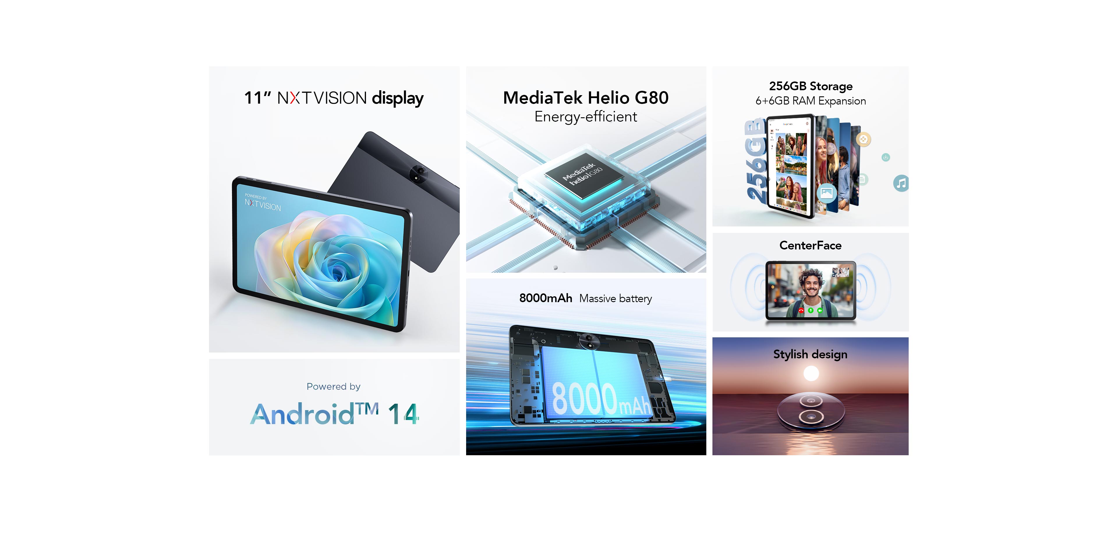 TCL TAB 11 Gen 2 Tablet Features