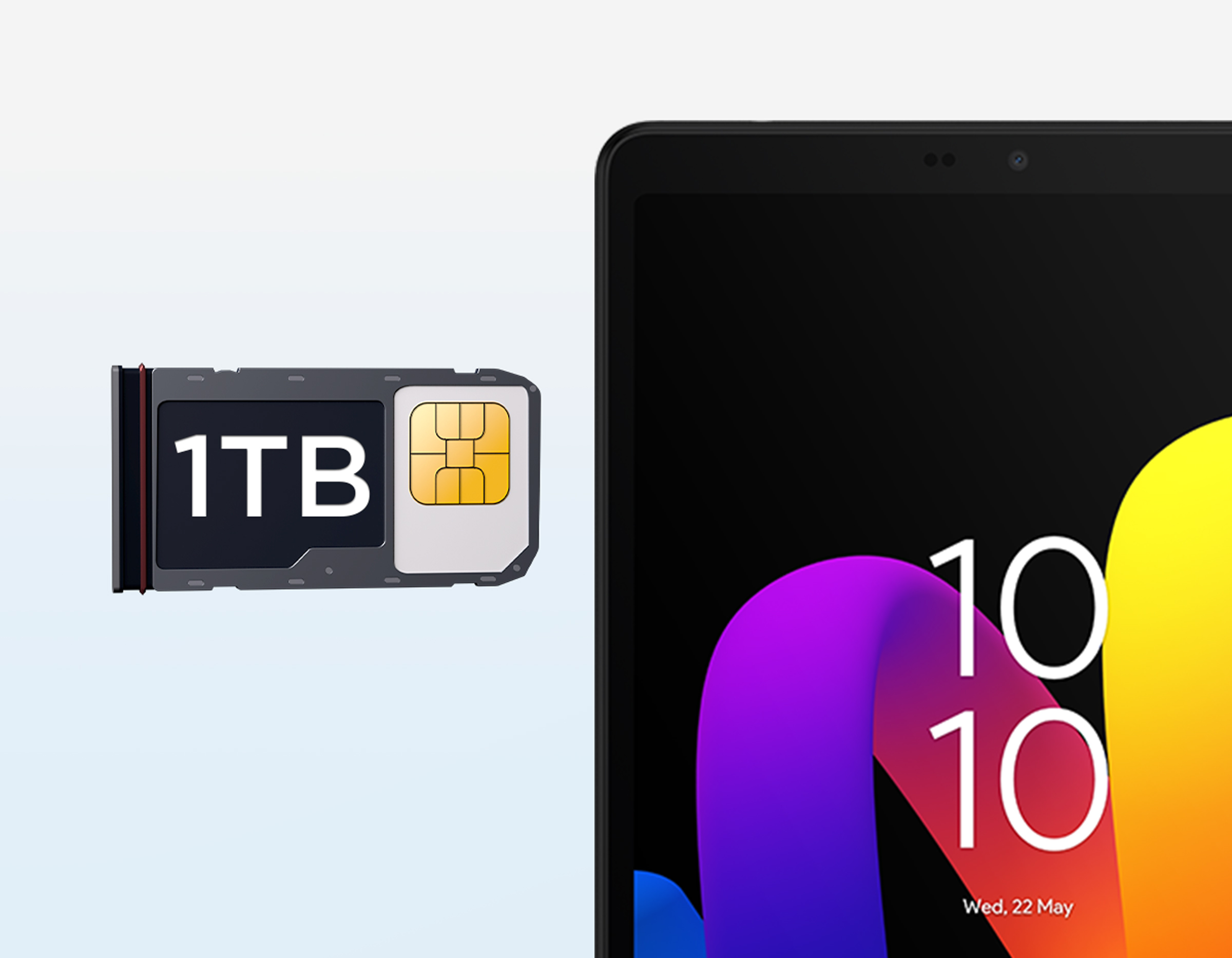 TCL TAB 8 Gen 2 microSD card⁵ support