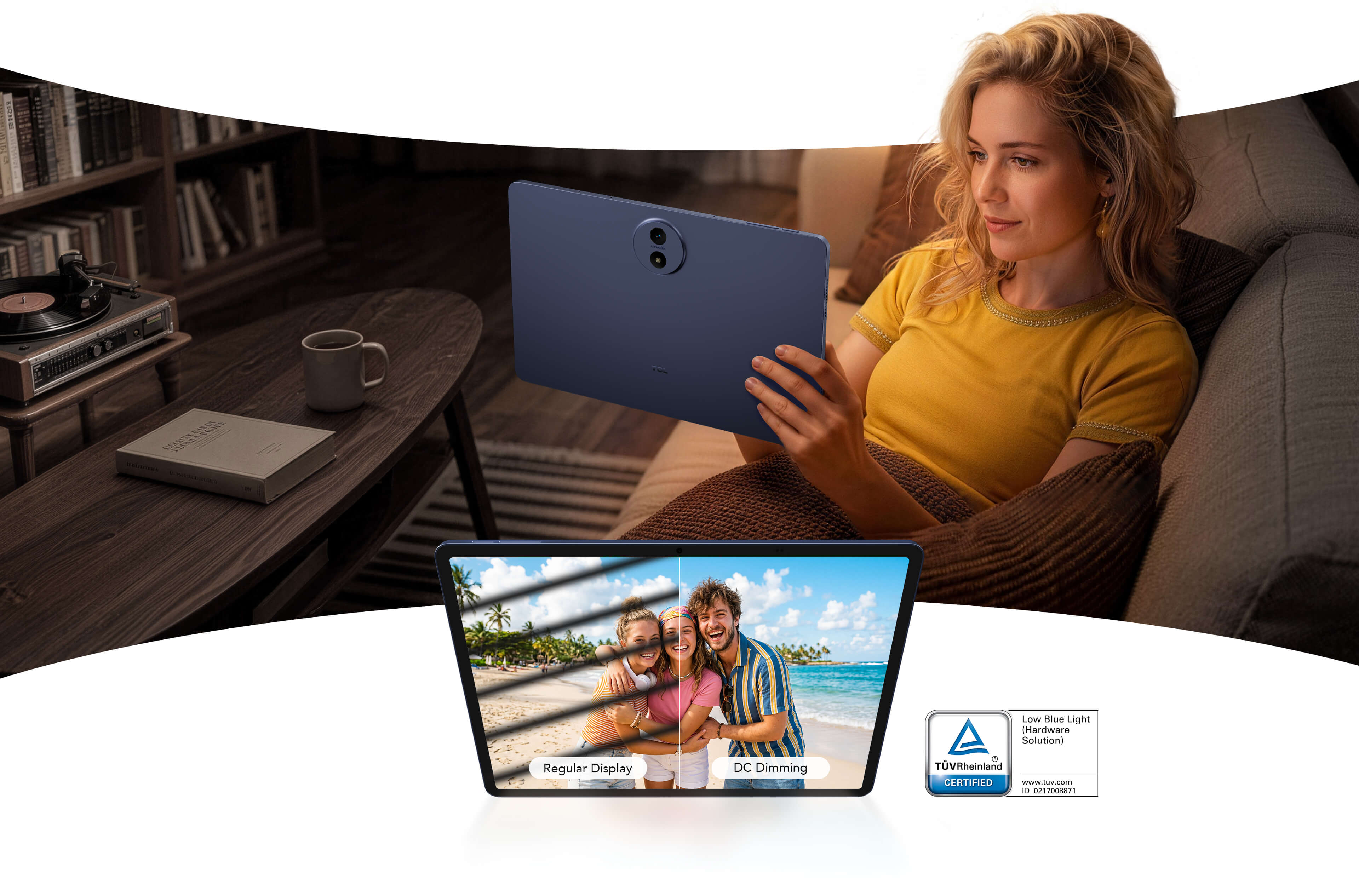 TCL TAB 10 Gen 4 Tablet offers dynamic images on its sharp 10.1"  FHD screen