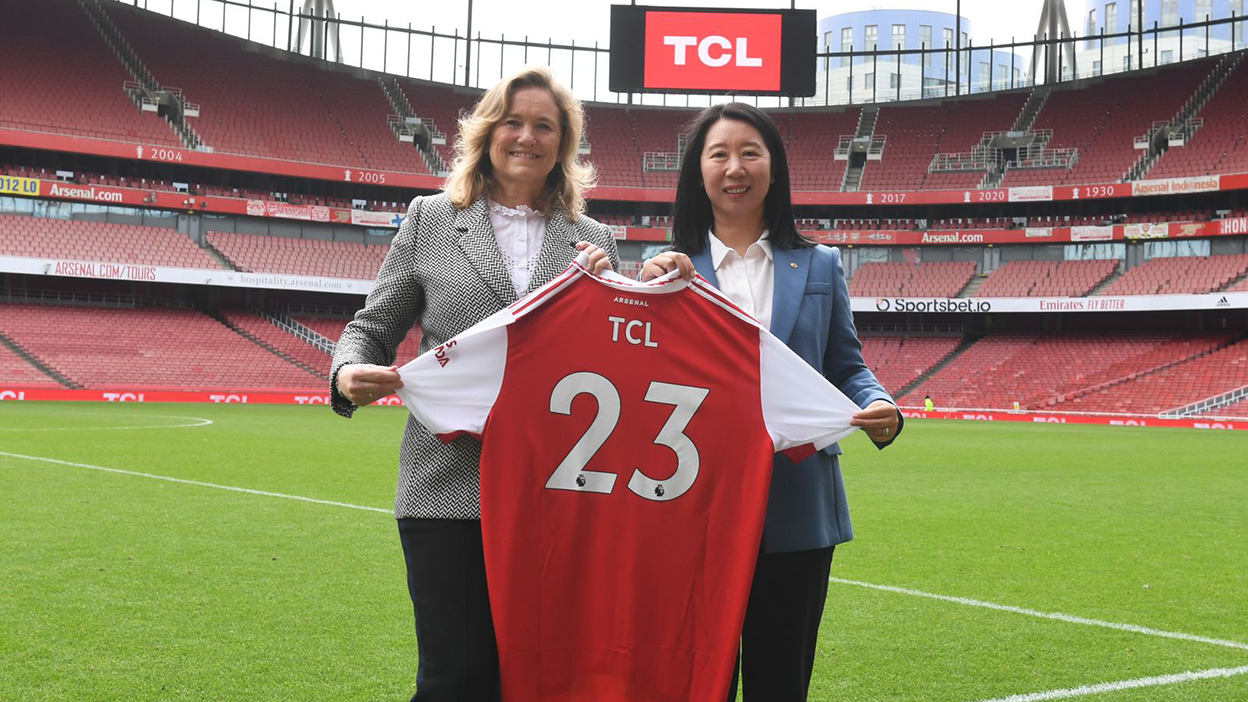 TCL PARTNERS WITH ARSENAL TO ENHANCE CONSUMER ENGAGEMENT IN THE MIDDLE EAST, AFRICA AND EUROPE