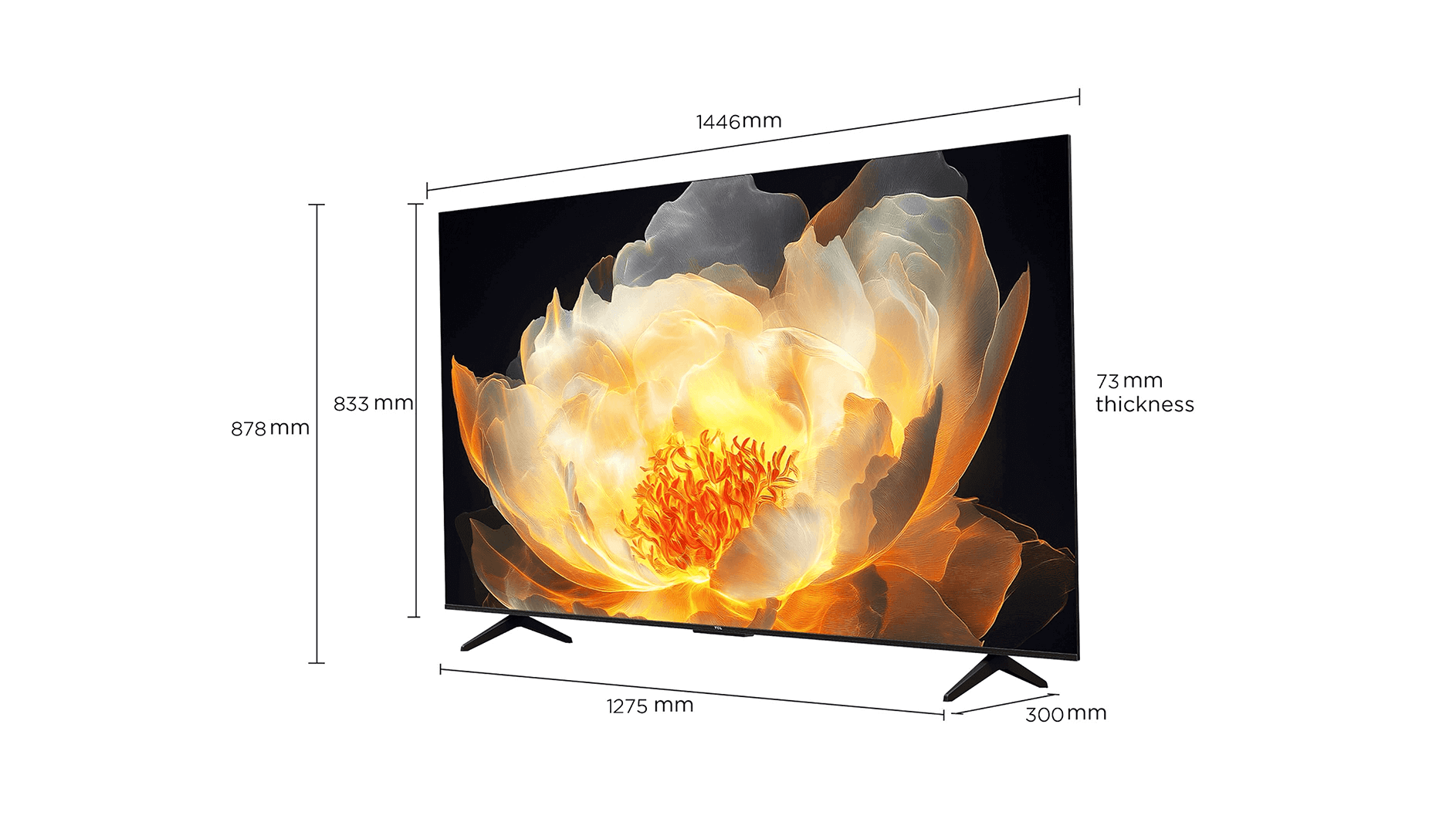 65 inch P6K 4K HDR TV