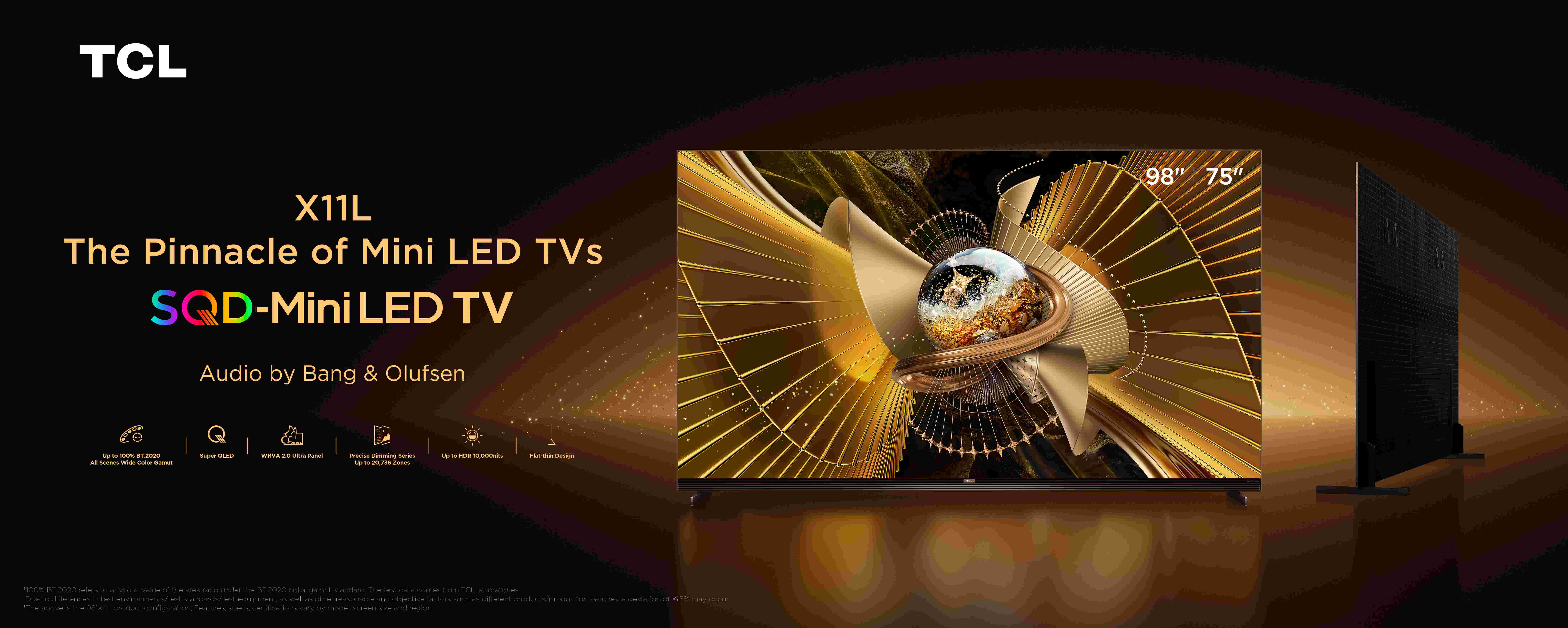 TCL X11L SQD-Mini LED TV