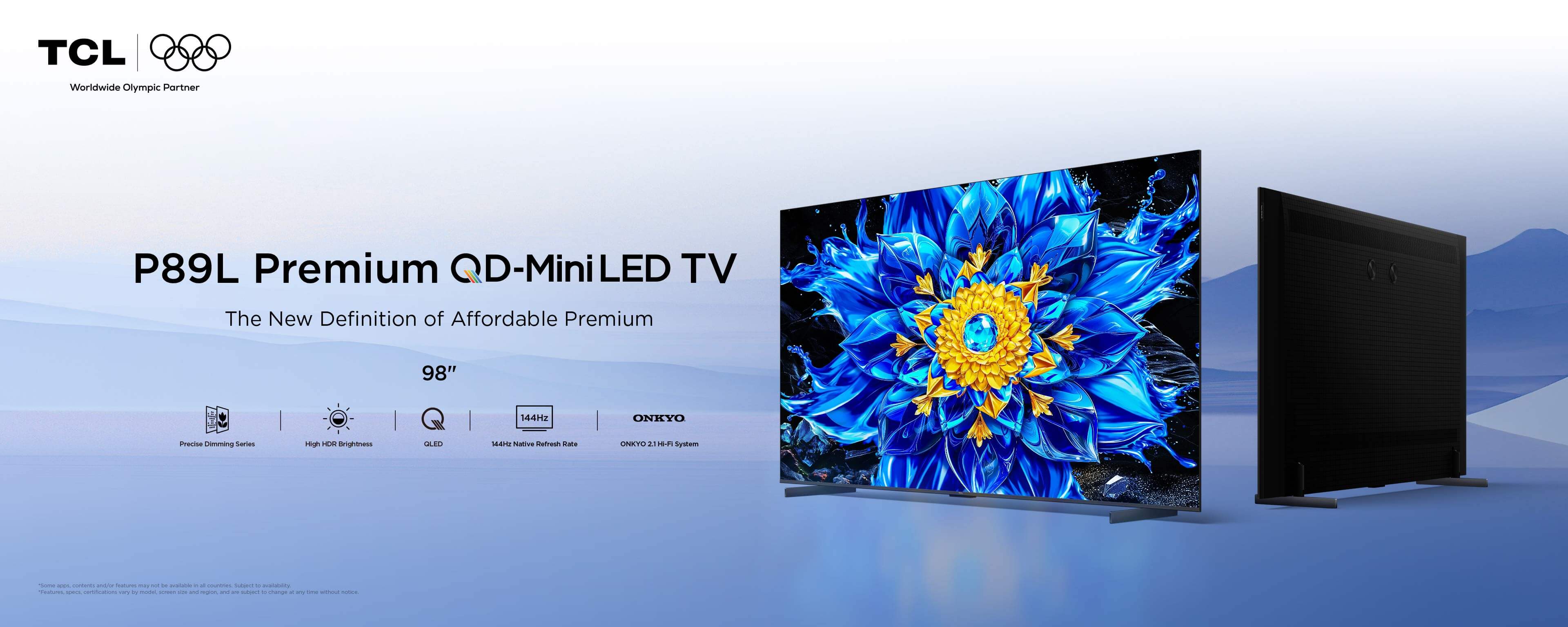 TCL 98 inch P8L 4K UHD TV