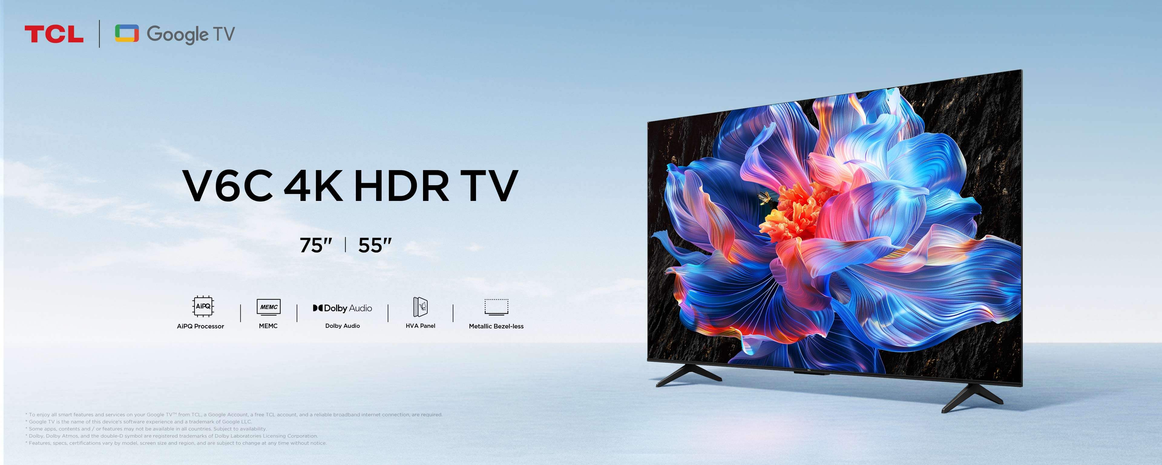 TCL V6C-4K HDR TV Inch TV