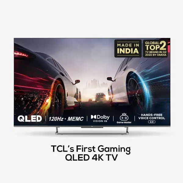 TCL First Gaming QLED 4K C728 Android TV | TCL India