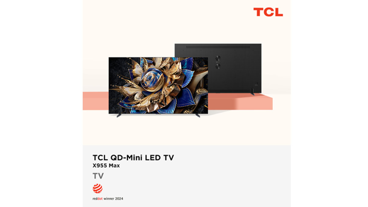 TCL viene premiata per il design dei propri prodotti ai Red Dot Awards 2024