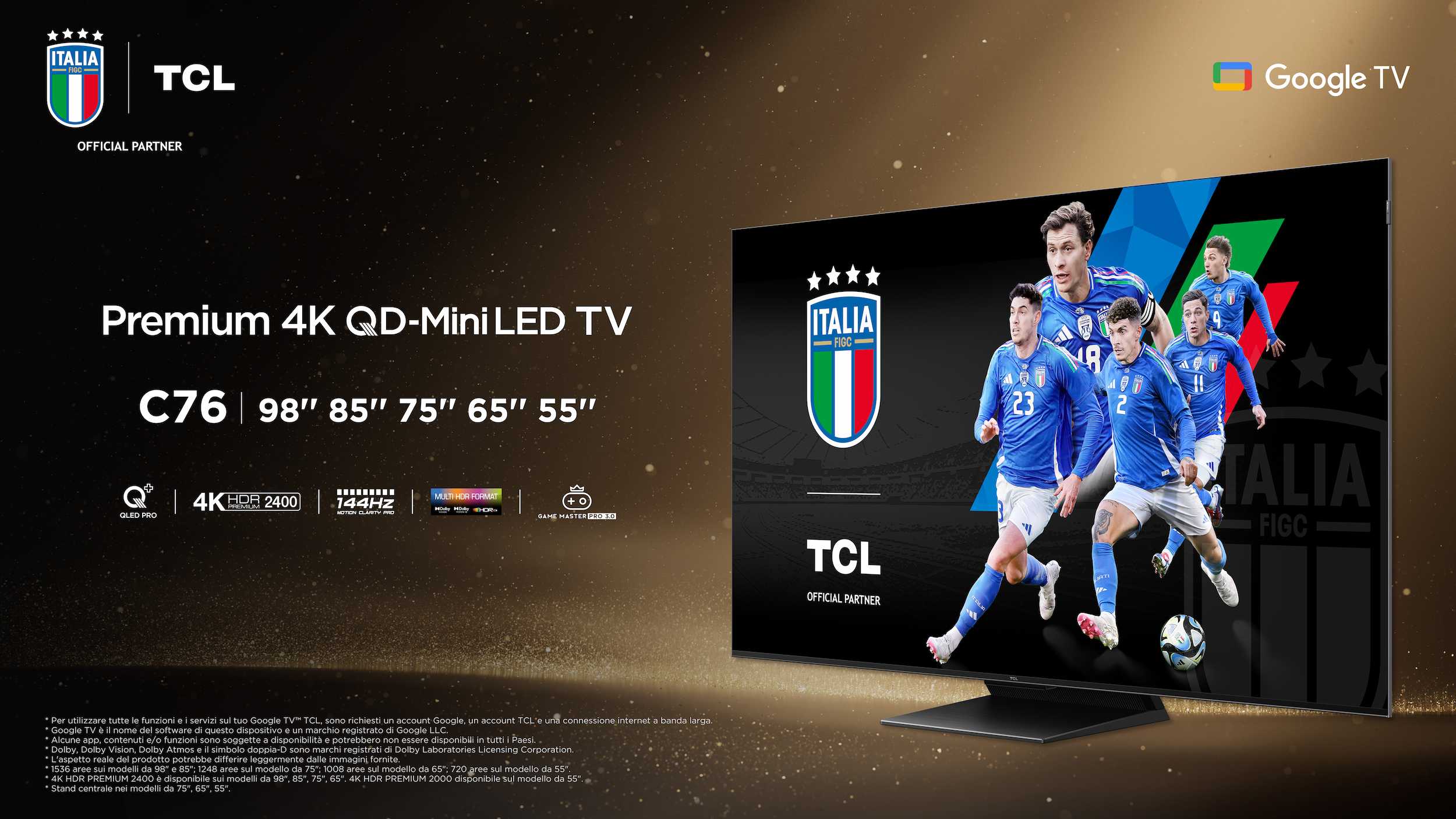 TCL C765 Premium QD-Mini LED 4K TV