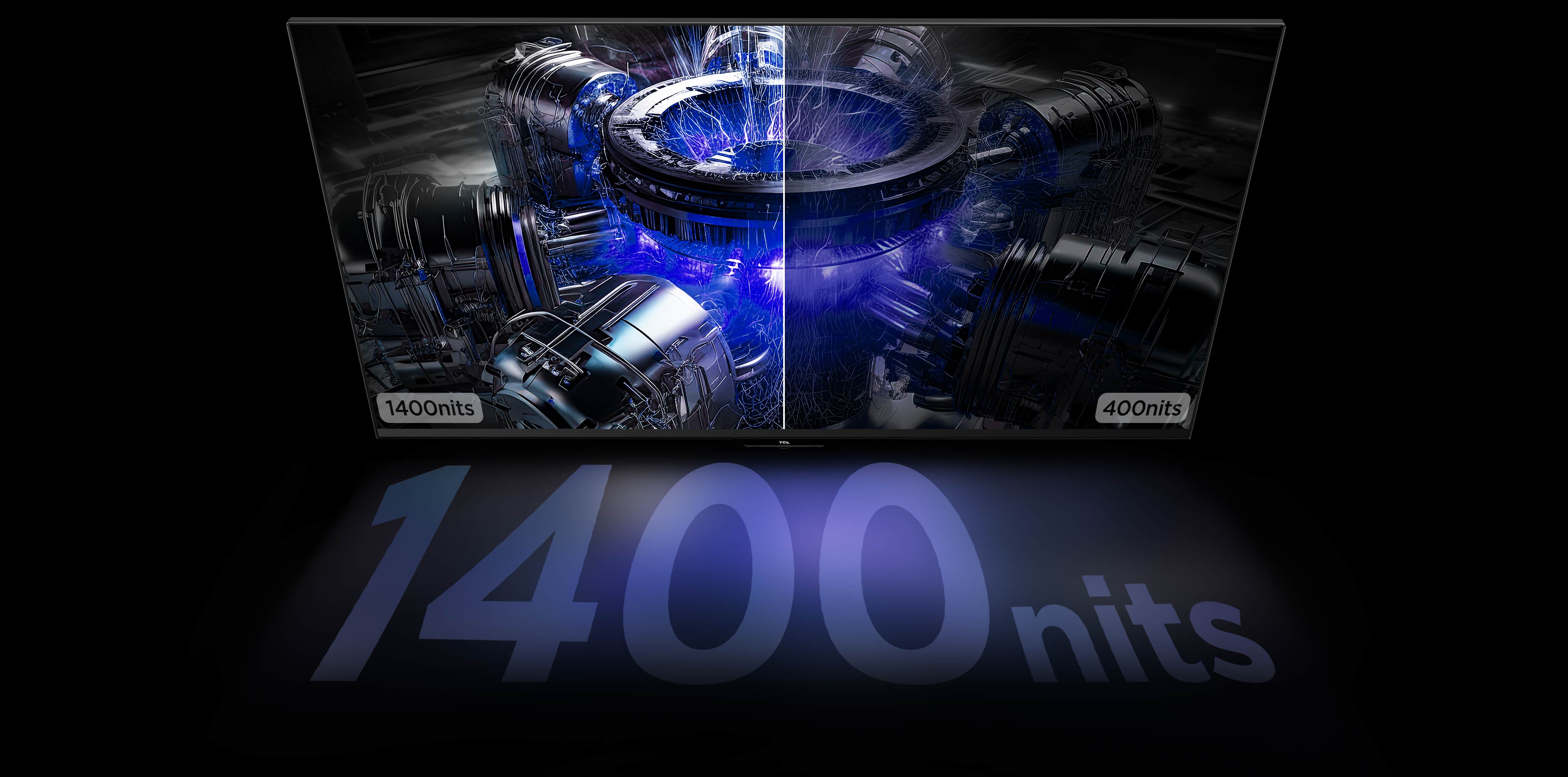 TCL 27R73Q Monitor 1600 nits high peak brightness