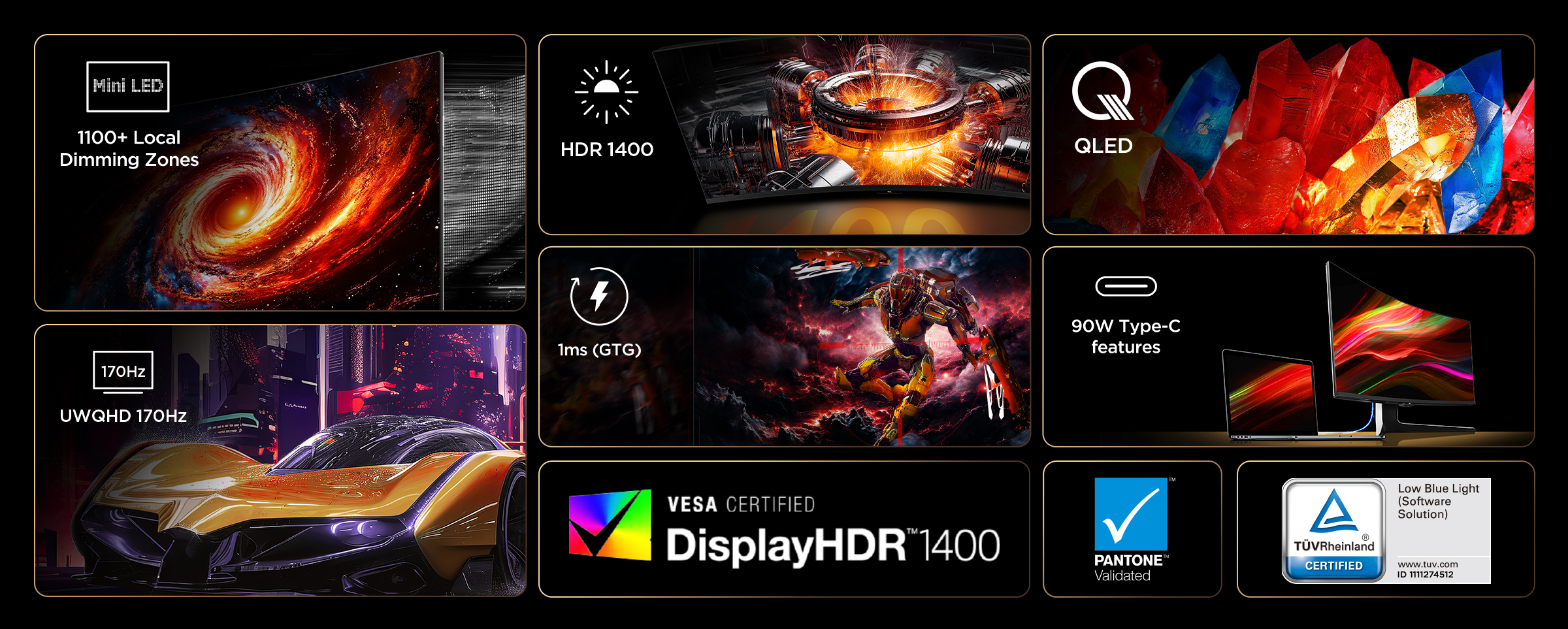 TCL 34R83Q HDR Professional Monitor - TCL Japan