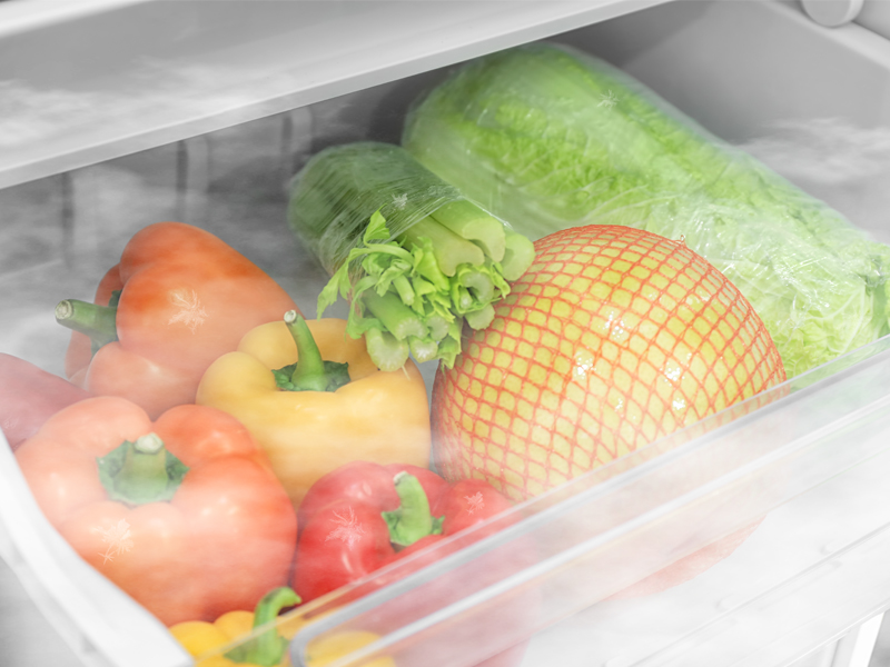 たっぷり野菜室