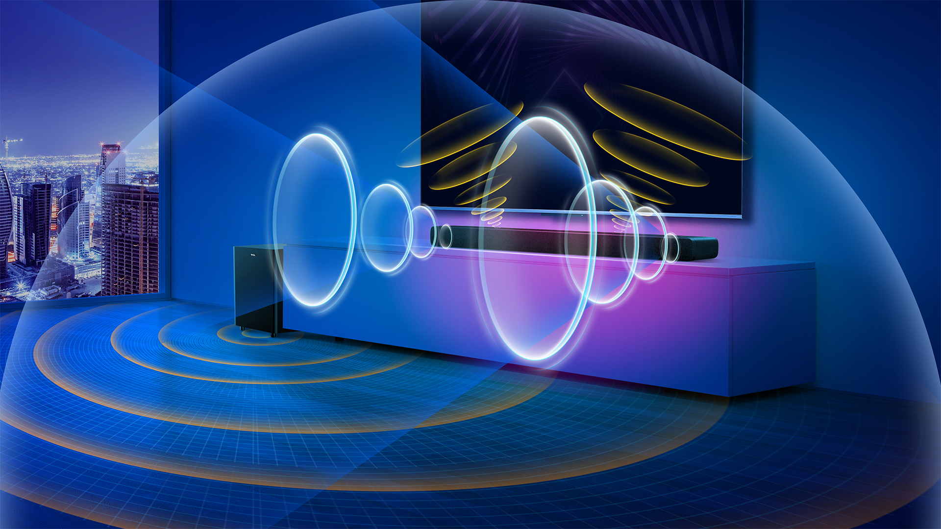 TCLサウンドバー-Dolby Atmos-TS8212シリーズ-TCLジャパン